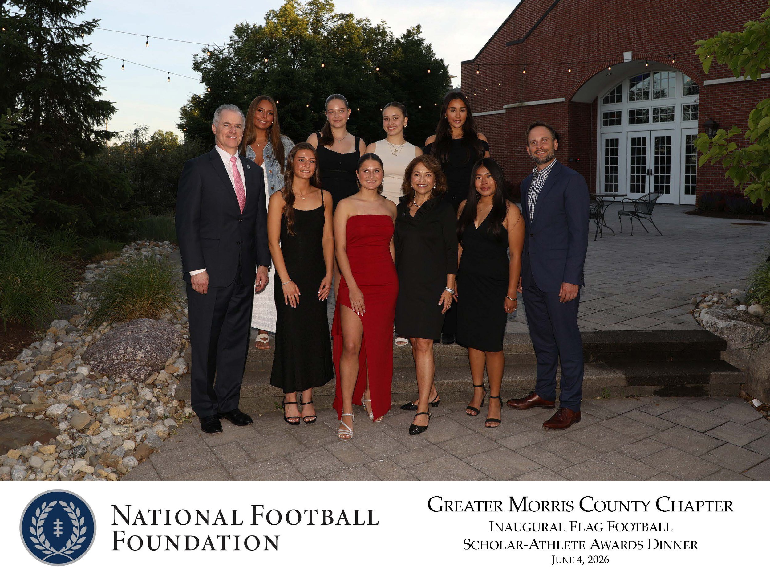 Inaugural Annual Flag Football Scholar-Athlete Dinner for the Greater Morris County Chapter of the National Football Foundation