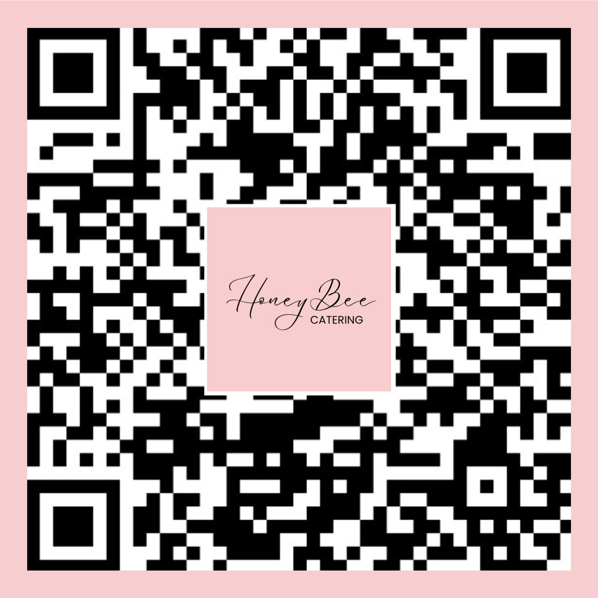 QR code for Honey Bee Catering on Link.Tree