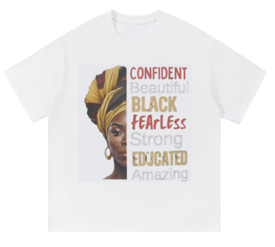 Fearless Black Queen Tee