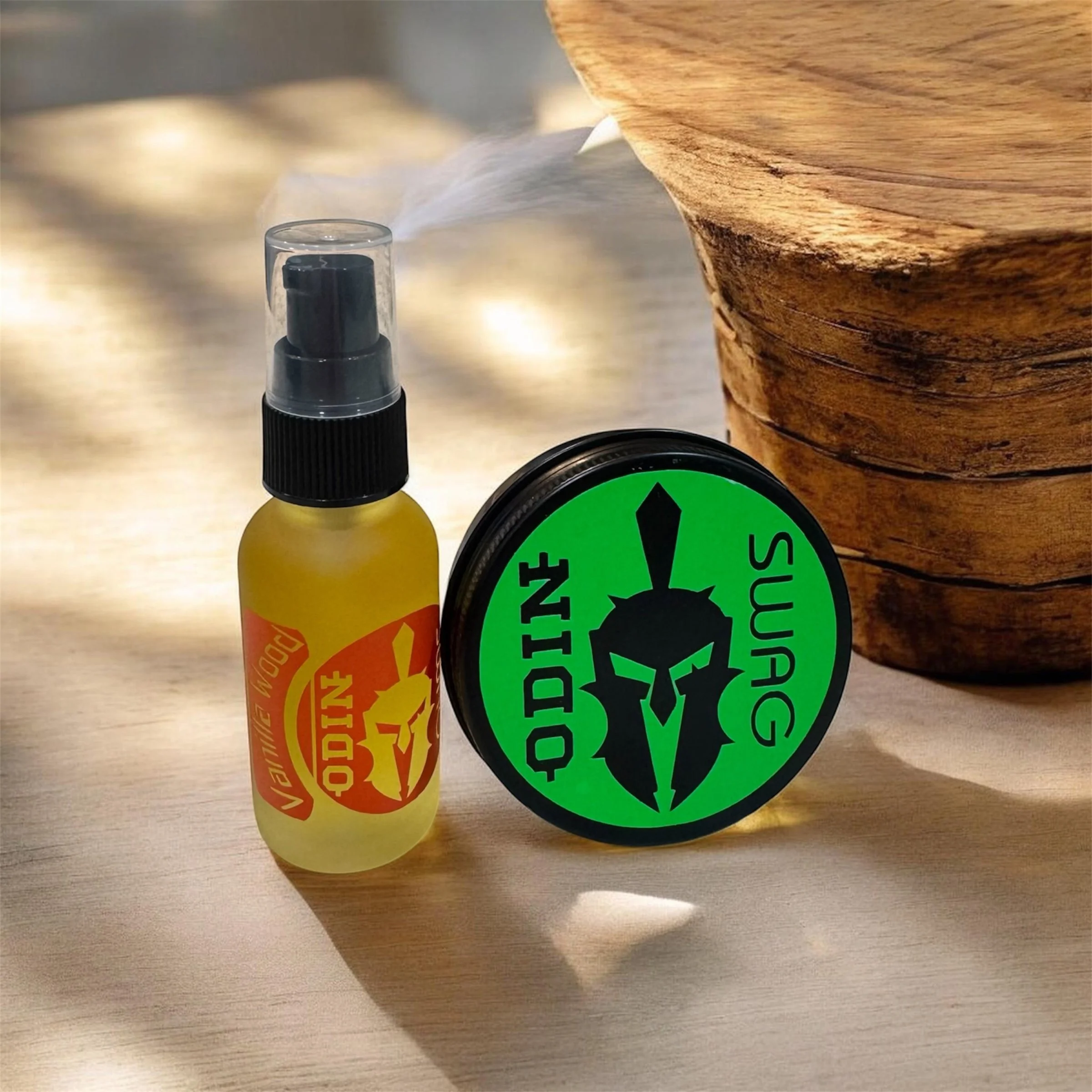BEARD DUO PACK: VANILLA WOOD BEARD OIL/VANILLA WOOD BEARD BALM