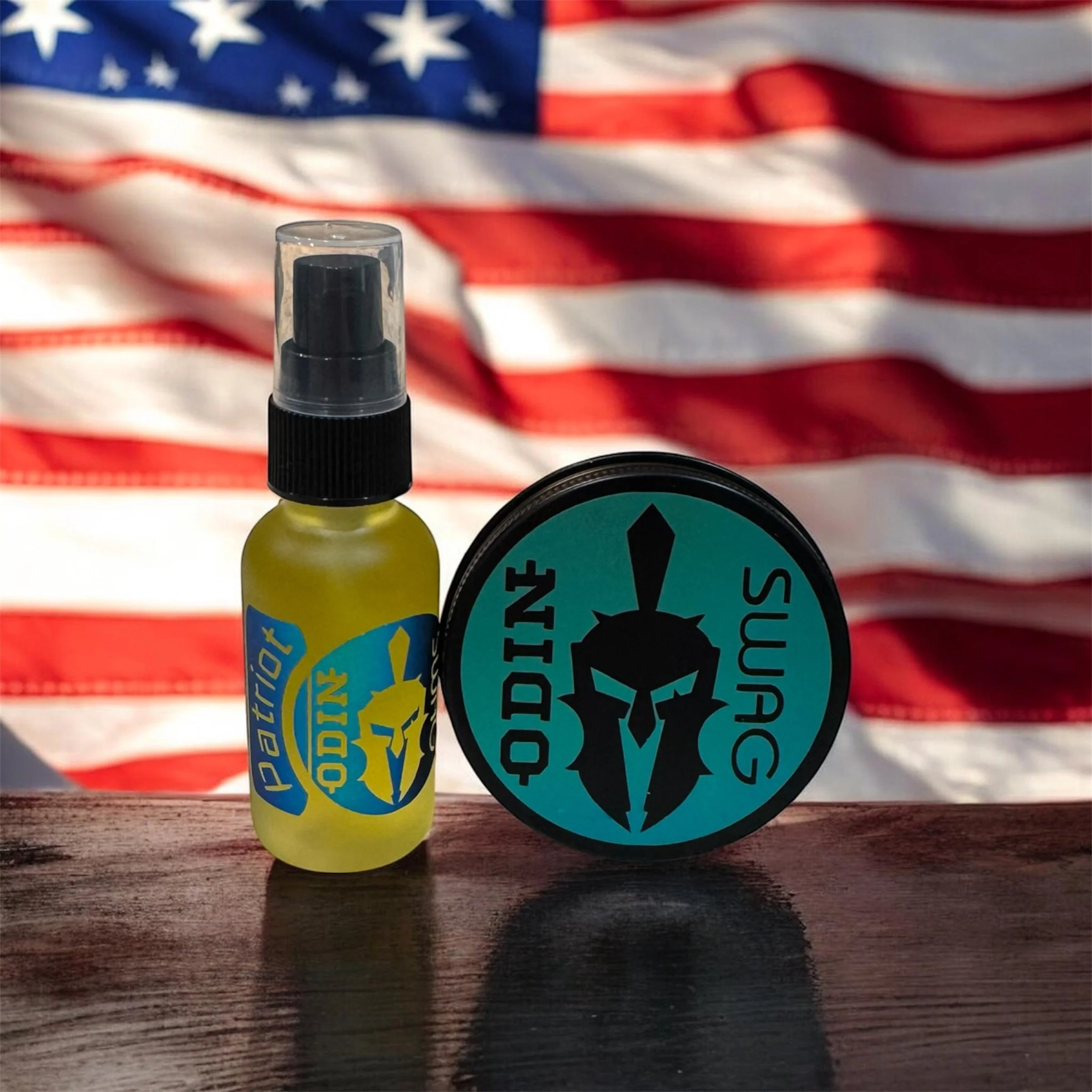 BEARD DUO PACK:     PATRIOT BEARD OIL/PATRIOT BEARD BALM