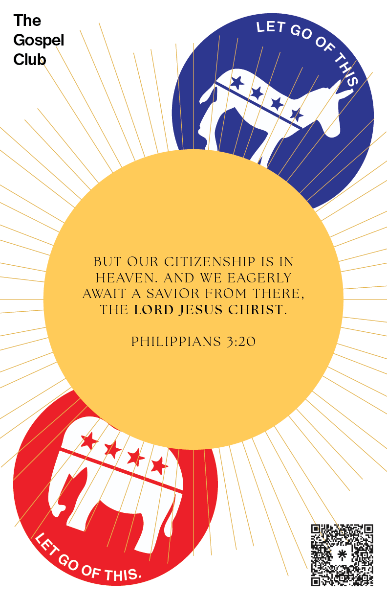 "The Gospel Club's second poster" 
Graphic Designer