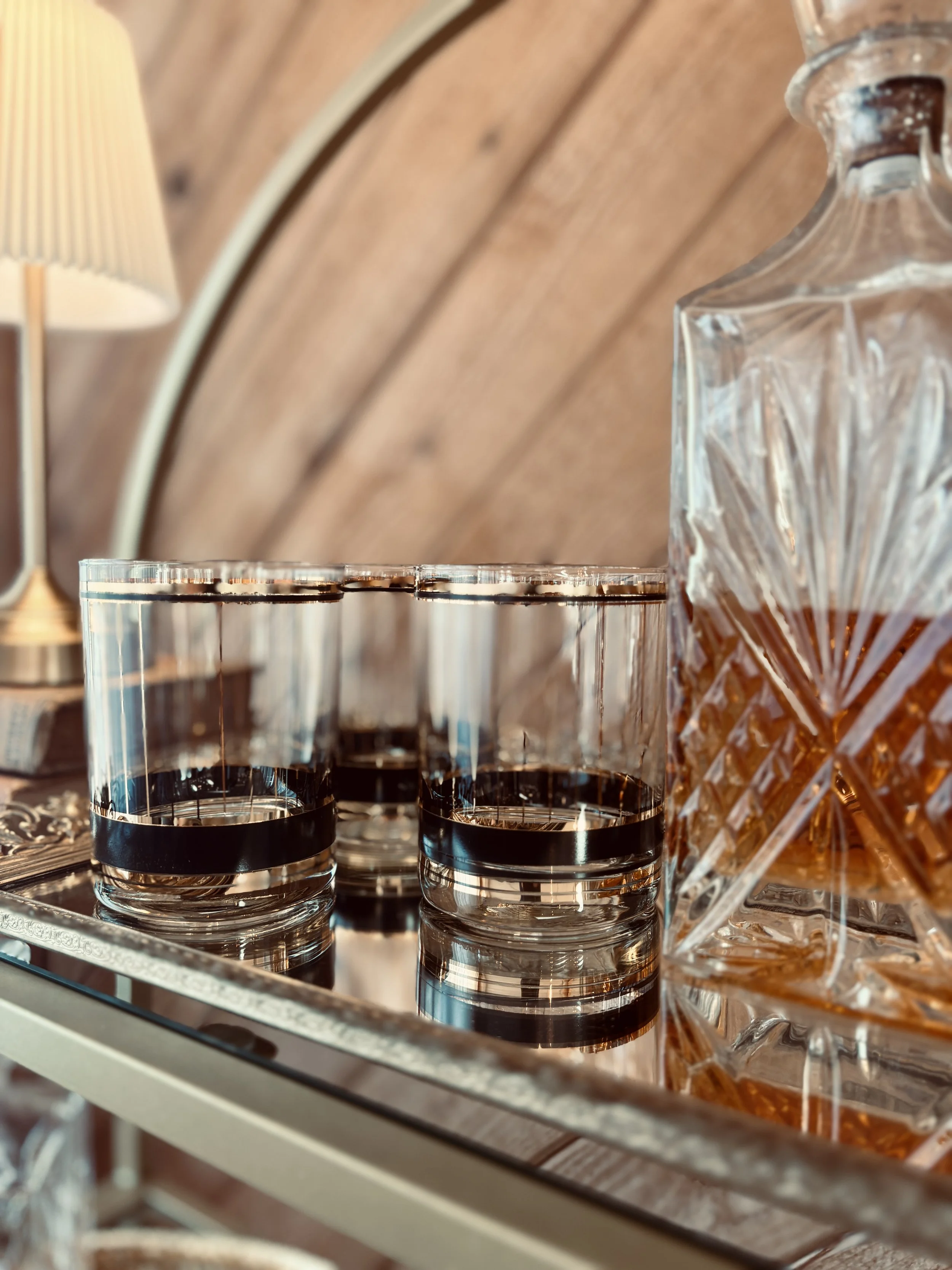 Vintage Designer Rocks Glass Collection