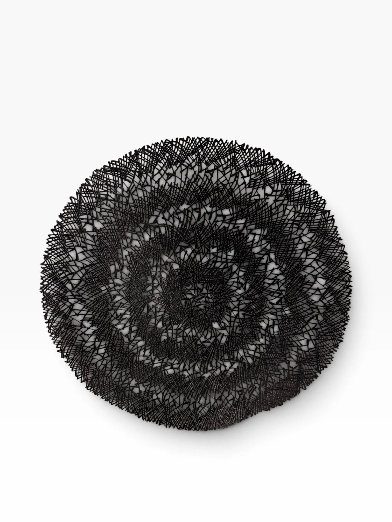 Black Web Placemats