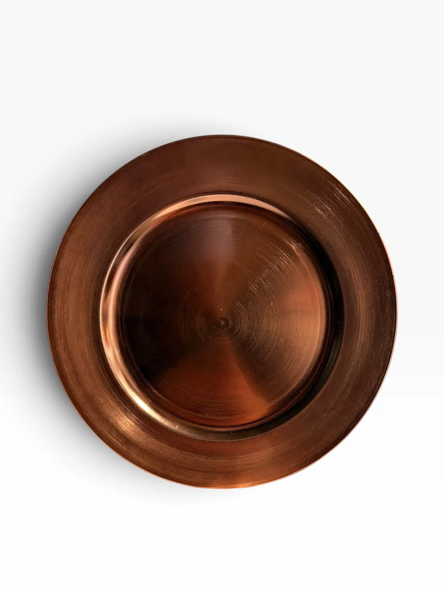 Rose Gold Charger Plates