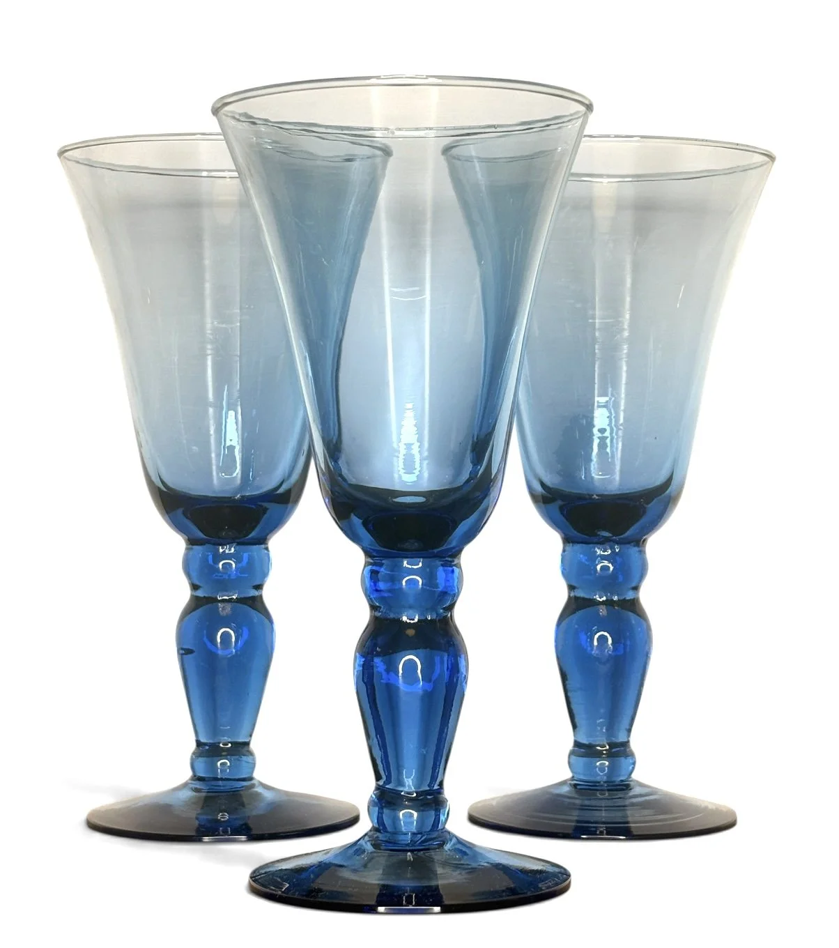 Mikasa Domain Blue Goblets