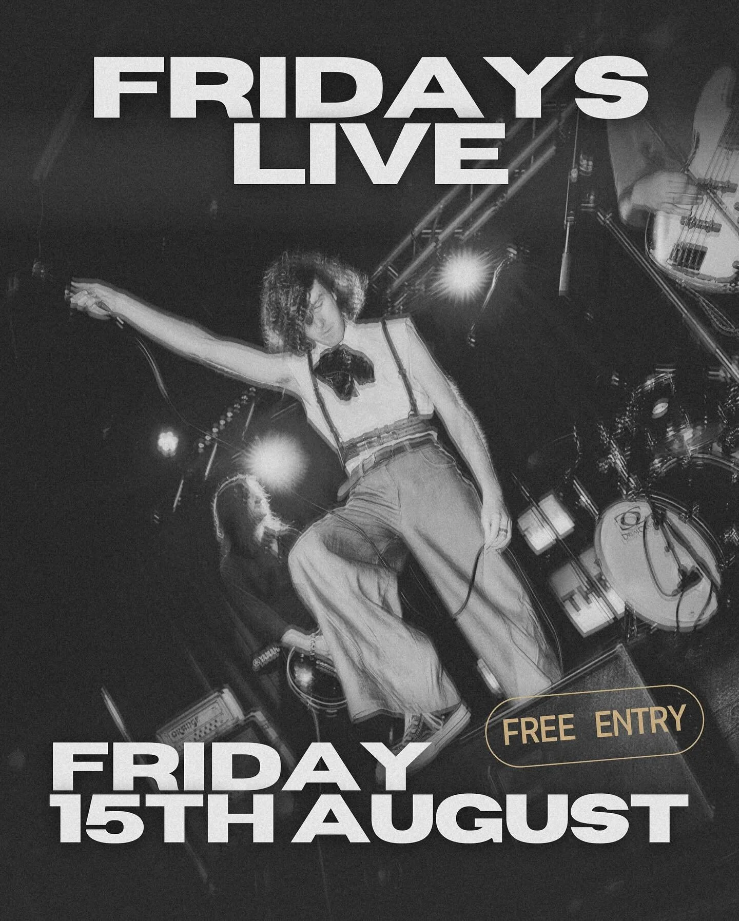 FRIDAY. 15TH. 

( @dirtyheartsband + @spaceflamingoofficial ) + @thefatgrilla = Your Friday Night done right 🎸🔥