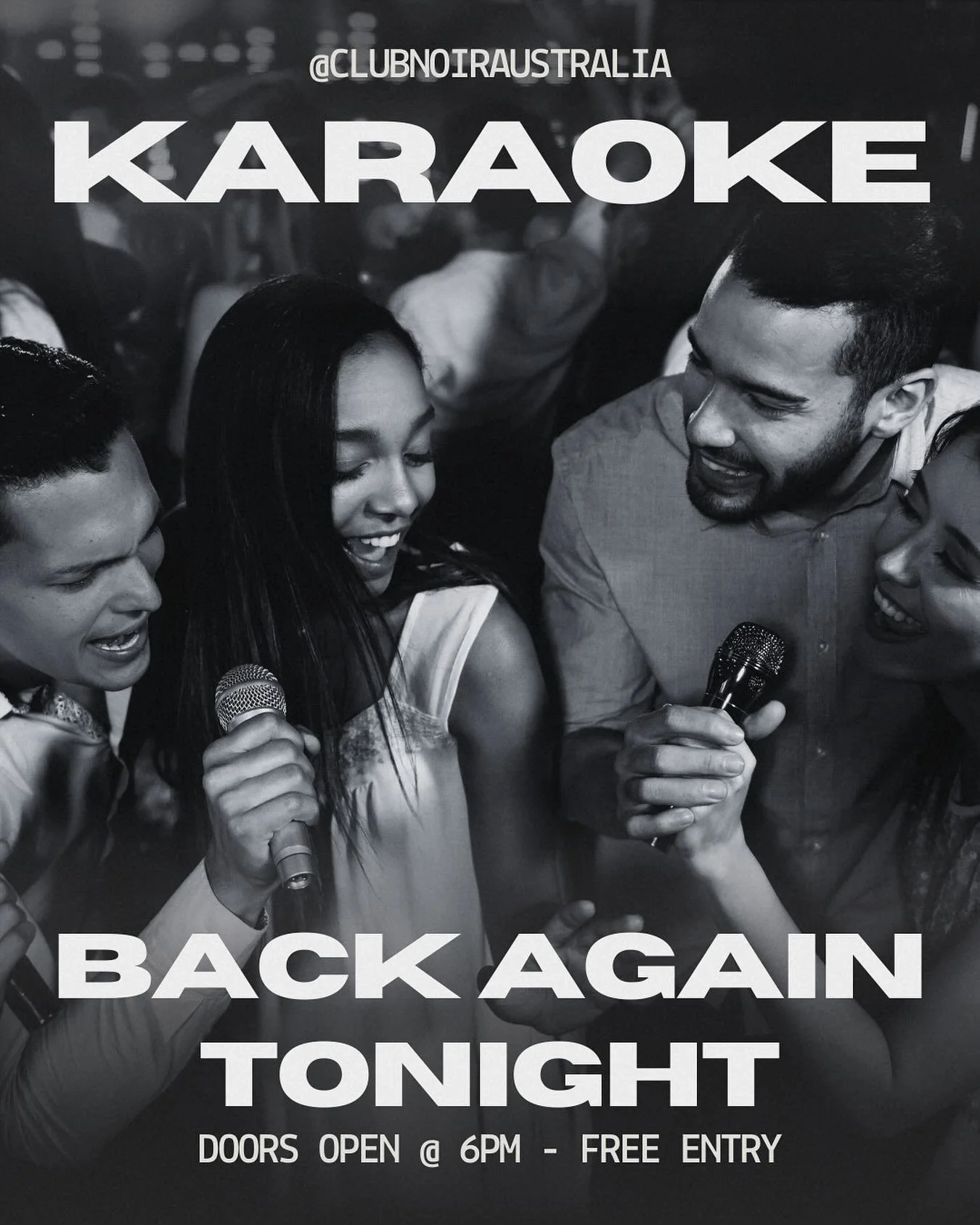 Thursday Karaoke resumes tonight! 🎤

Get ready to take the mic and show off your vocal skills, or just come along to cheer on your friends and enjoy the vibes. Don&rsquo;t be shy, the stage is yours 🌟

#clubnoir #clubnoiraustralia #whatsonbrisbane 