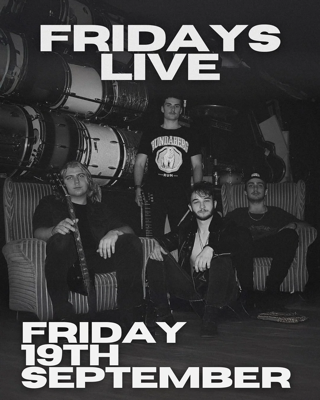 🎶✨ FRIDAY LIVE MUSIC ALL AGES EVENT ✨🎶

Start your school holidays on a high note with a massive night of live music, great food and a buzzing atmosphere!

🕕 Doors open: 6:00PM
🎸 @redlinebandau: 7:15PM
🎤 @whittsnd: 8:15PM
🎧 @dj_heidr: 9:15PM un