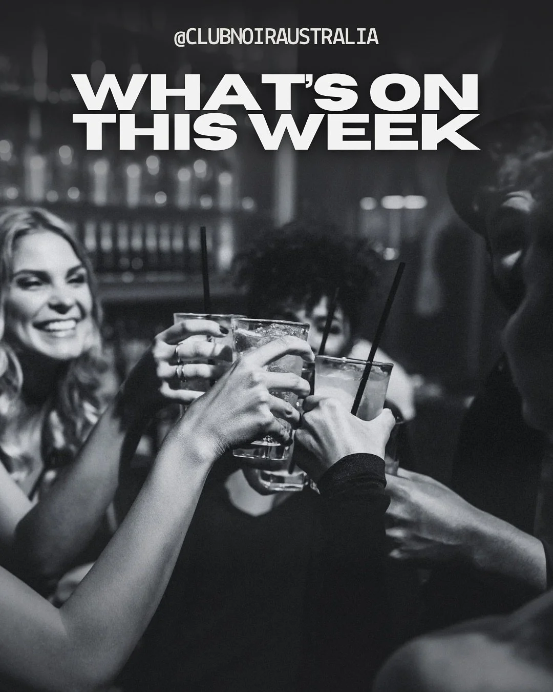Your week at Club Noir just got sorted 🥂✨

Here&rsquo;s what we got planned for you this week: 👇🏼

🐉 Monday: DnD &amp; Drinks
🎸 Wednesday: Band Jam Session
🎤 Thursday: Karaoke

Pick your night, grab your mates, and come through! 🖤

#clubnoirau