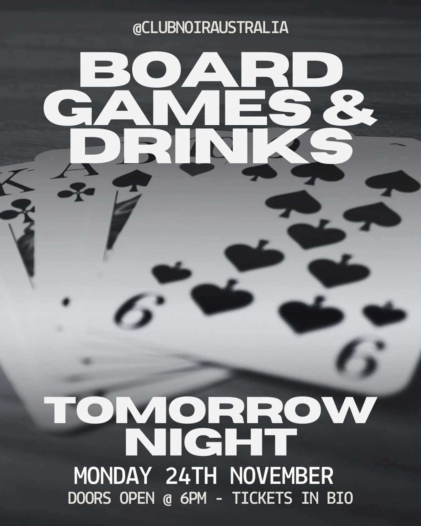 Game on tomorrow night! 🎲✨

We&rsquo;re wrapping up our Board Games &amp; Drinks nights for the year soon, so don&rsquo;t miss your chance to squeeze in one of the final sessions! 

See you from 6pm! Tickets in bio 🎟️

#BoardGamesAndDrinks #ClubNoi