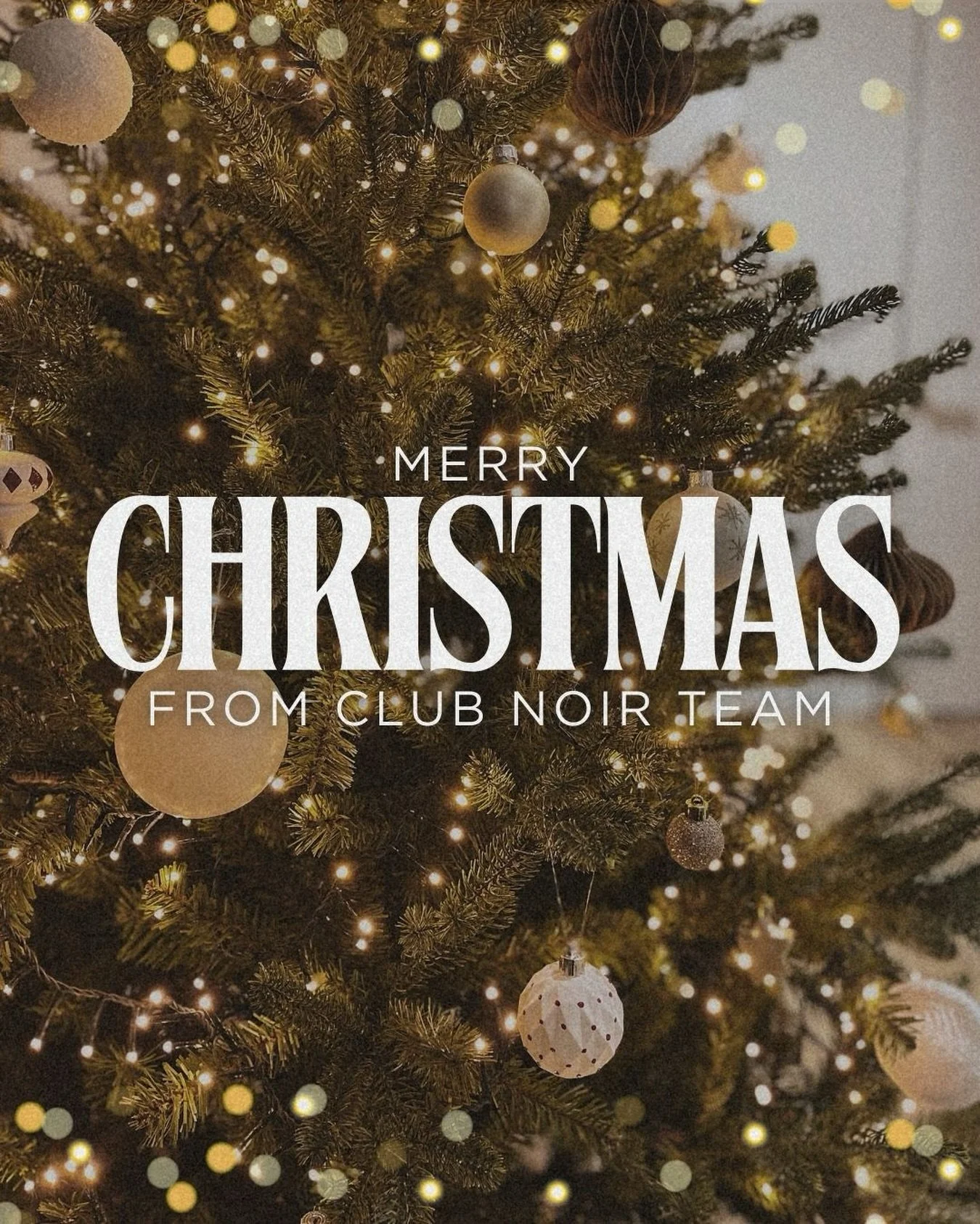 Wishing everyone a safe and happy Christmas from everyone at Club Noir! 🎄🍸

#merrychristmas #clubnoir #happyholidays #seasonsgreetings