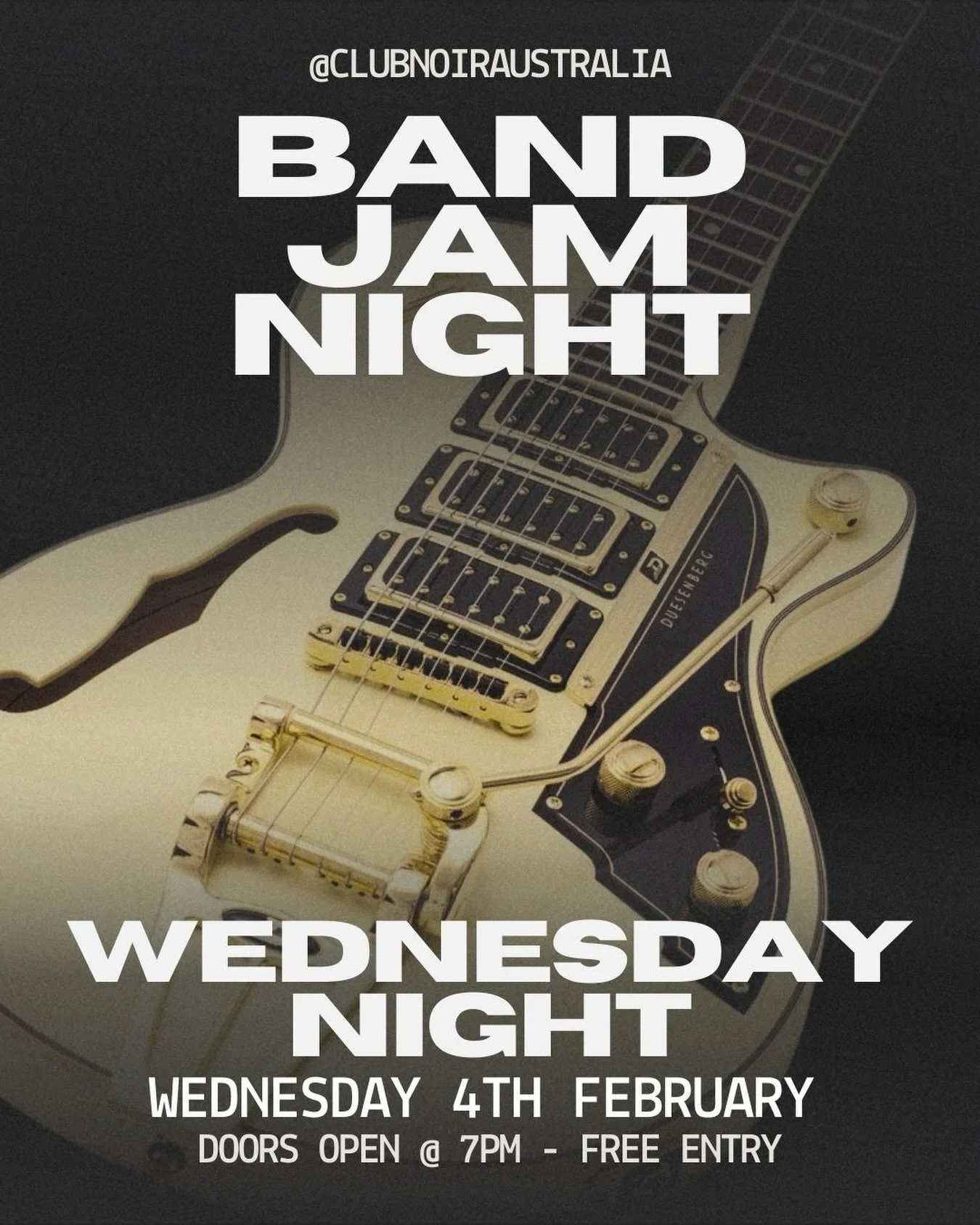An evening of live music, collaboration, and standout local talent. Band Jam Night brings musicians together on one stage to create high energy performances in a welcoming, creative atmosphere 🎸 

Whether you&rsquo;re performing or enjoying the musi