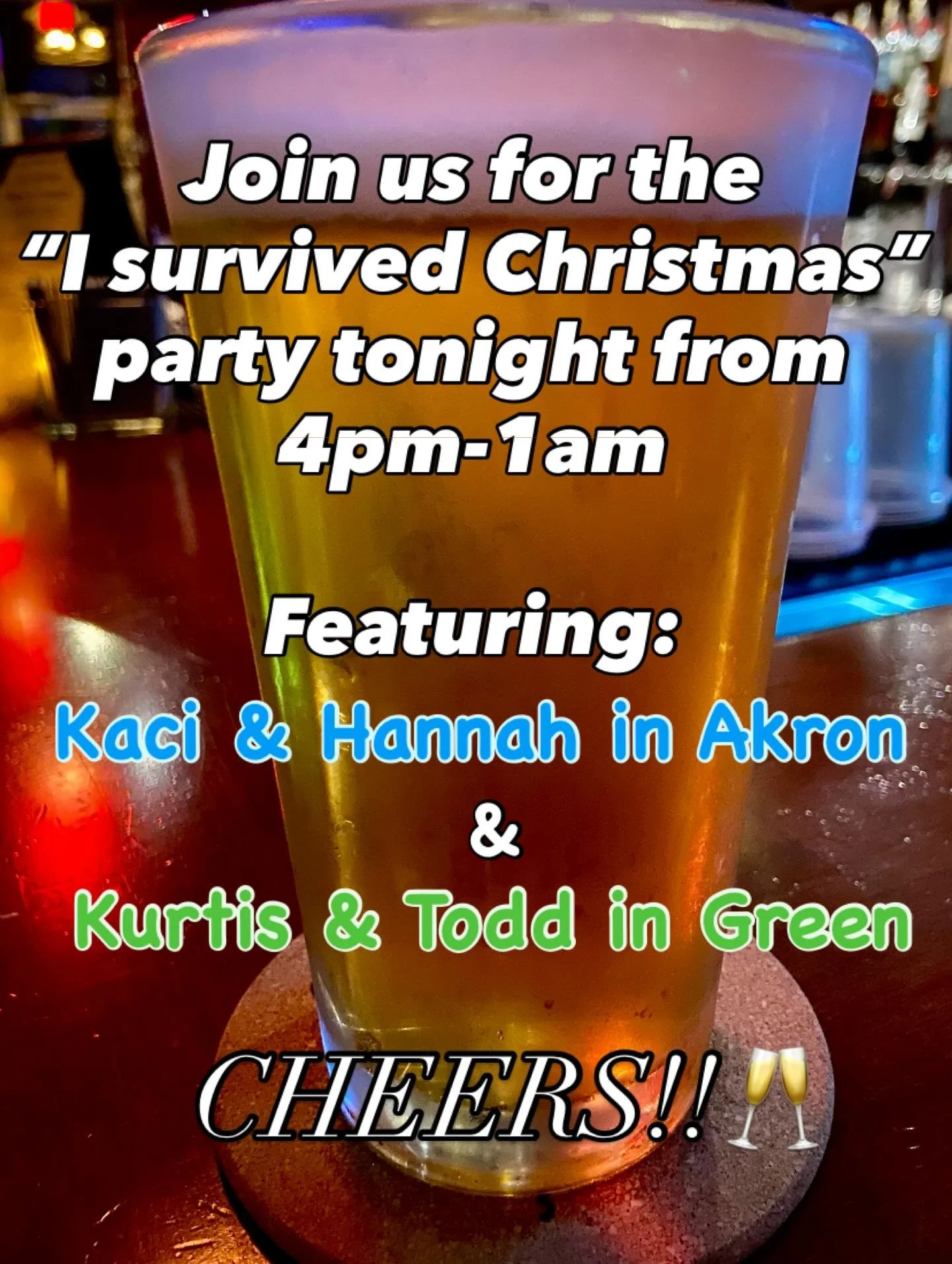 It&rsquo;s Saturday!!! Get out and join us for some college football and great company at South Point Tavern!! We have delicious cocktails &amp; amazing bourbon flights waiting for you! Come party with us!! 🍸🍹🥃🍻🥂🍺🍷🍾💥 #akronohio #greenohio #b