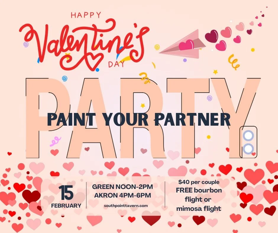 Grab a partner and sign up today for this special Valentine&rsquo;s Day Event!!❤️ Have you seen the #paintyourpartnerchallenge it&rsquo;s hilarious!😂 It will be a fun filled day with tons of laughter as you paint your partners portrait!🎨You will re