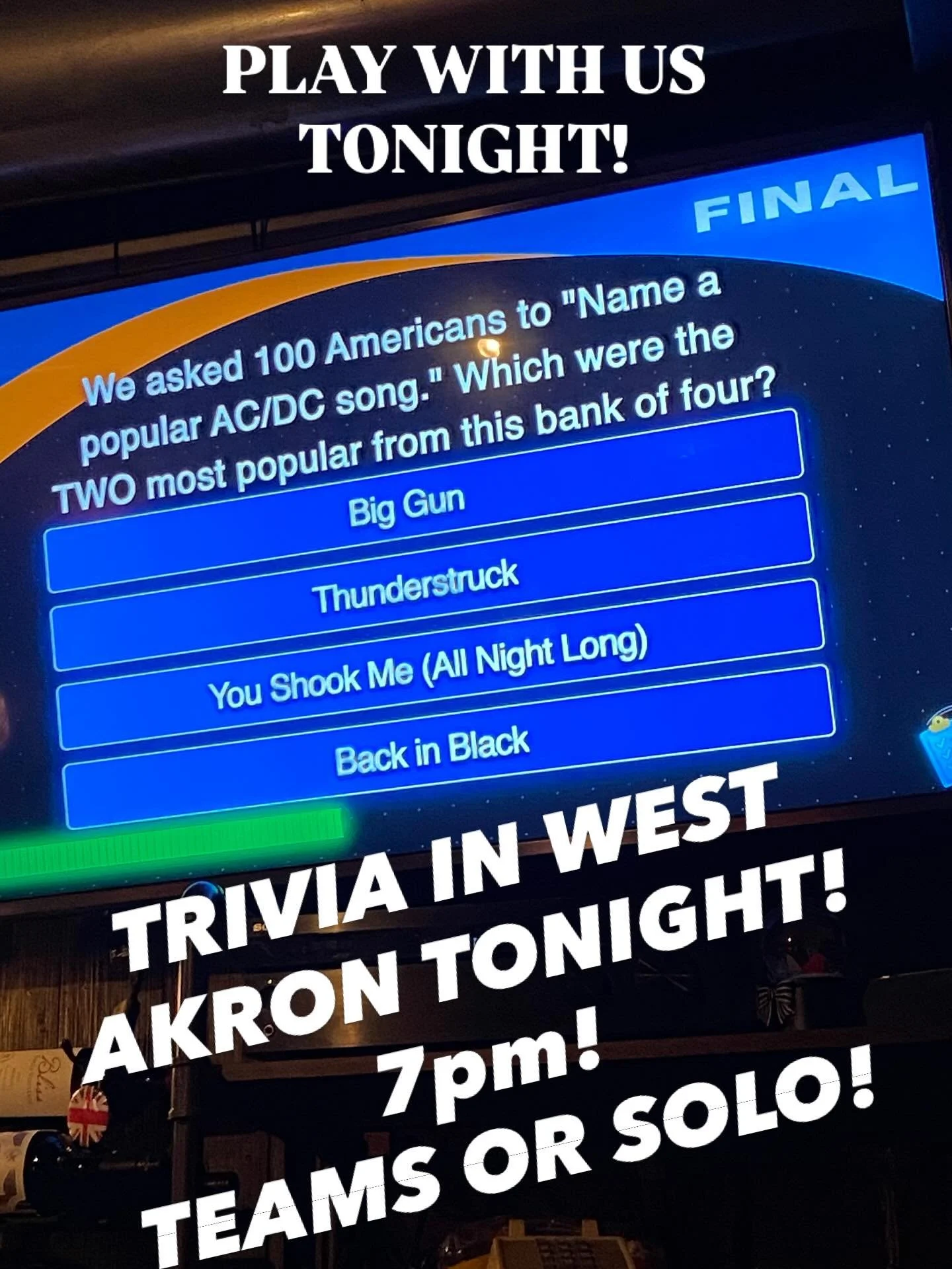 #triviatuesday #friends #teams #goodtimes #handcraftedcocktails