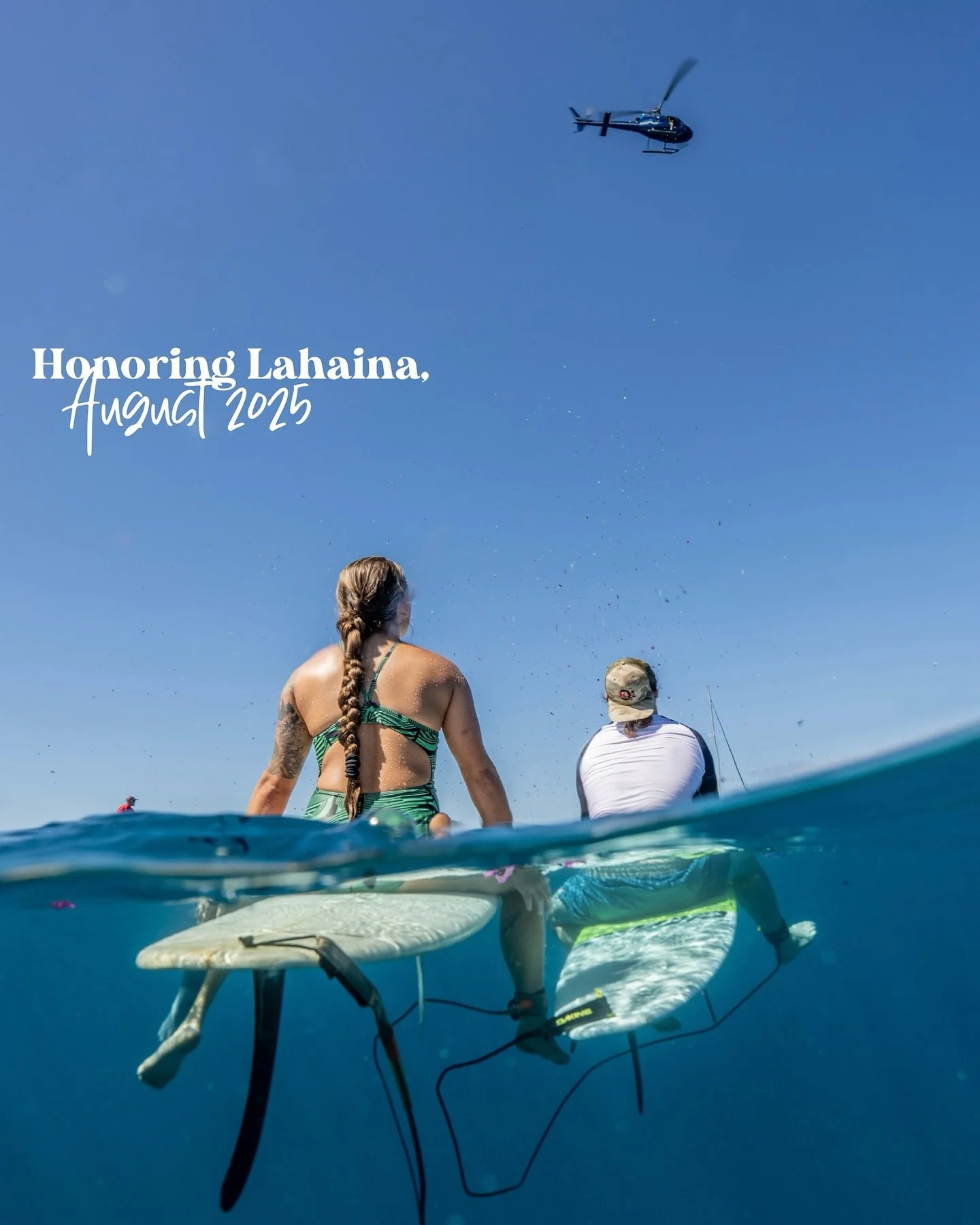 Moments from the 2025 Lahaina paddle out, one week ago. 

Love, grief, and strength carried by the tide.
