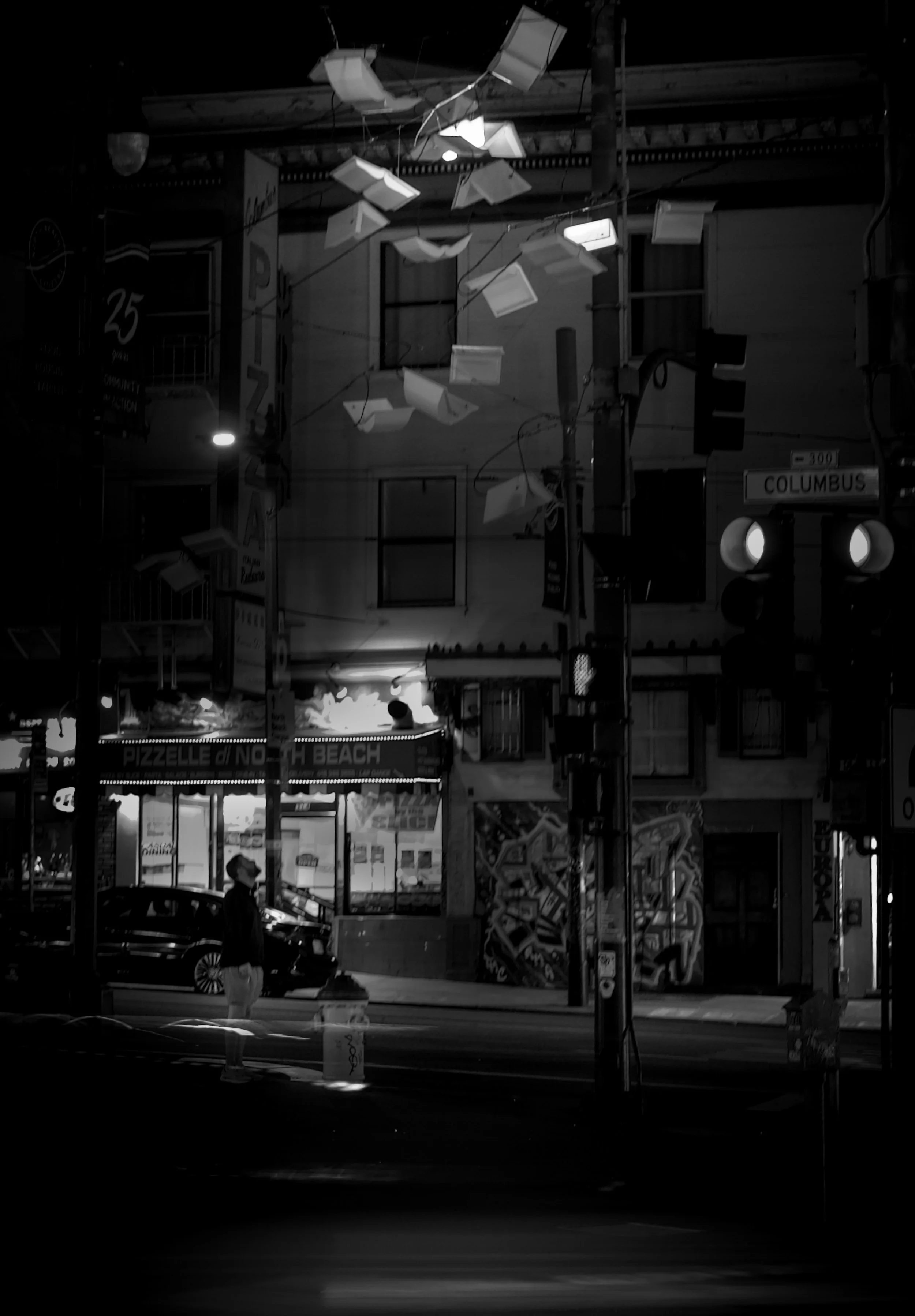  Illuminated Volumes  Columbus Avenue Epiphany San Francisco, 2026  LUMIX G85  |  Prime  |  Digital 