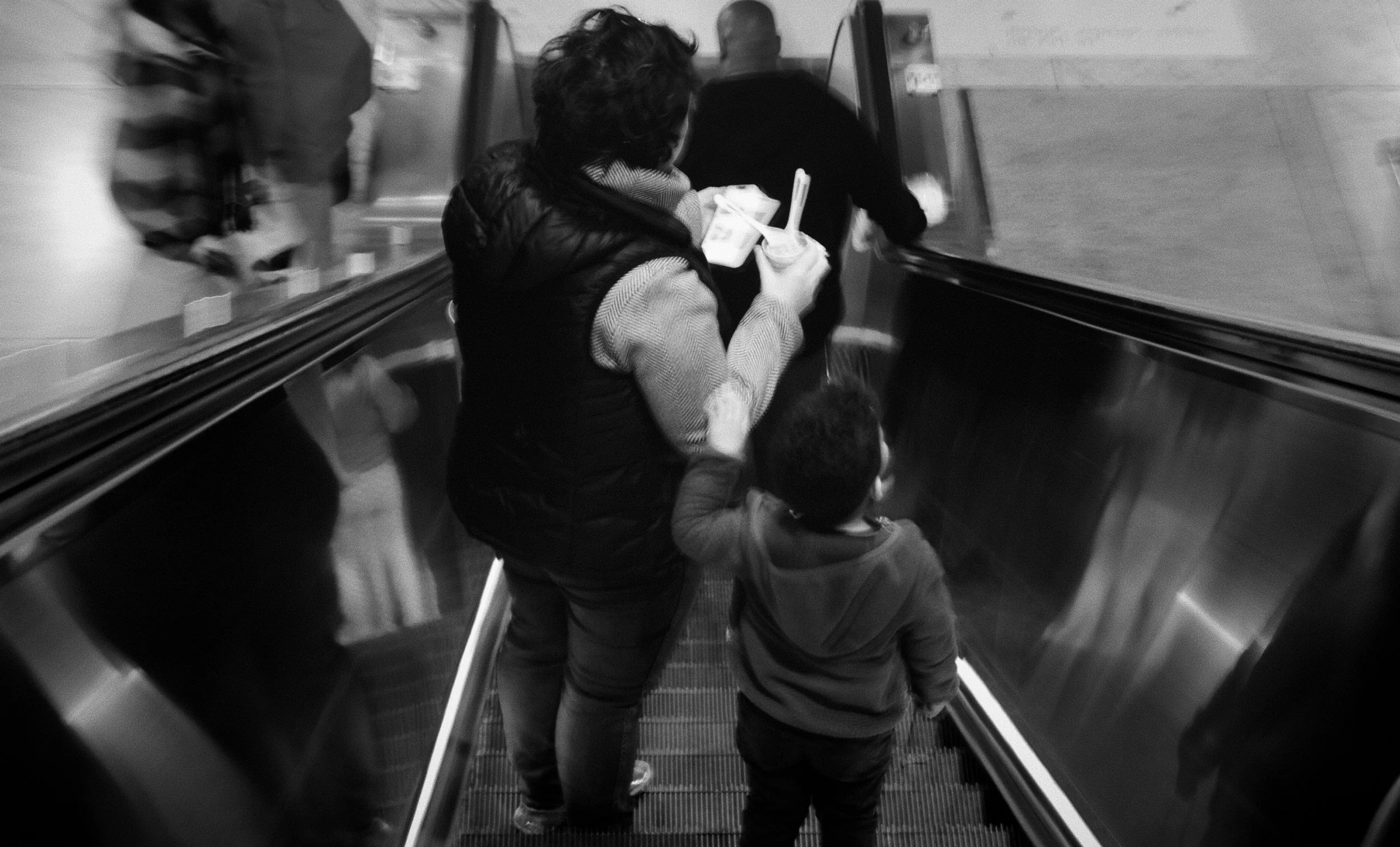  Escalator Safari  BART, SF San Francisco, 2026  LUMIX G85  |  Prime  |  Digital 