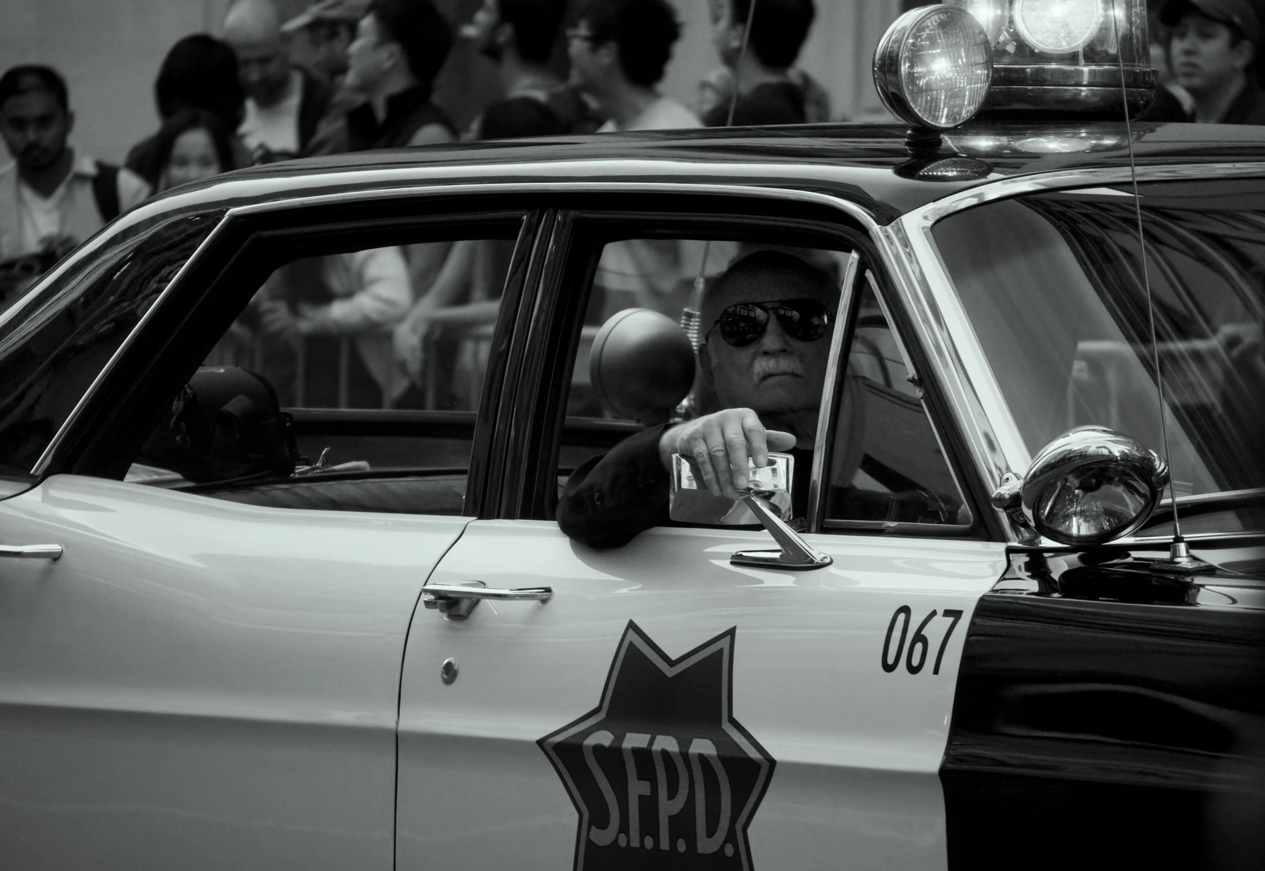 Timeless Patrol  SFPD Classic Cruiser San Francisco, 2026  LUMIX G85  |  Telephoto  |  Digital 