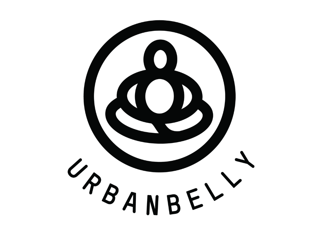 Urban Belly logo black transparent