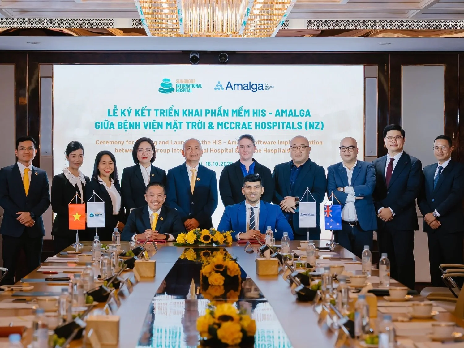 New Zealand’s Amalga and Vietnam’s Sun Group International Hospital Forge Strategic Partnership to Advance Smart Healthcare