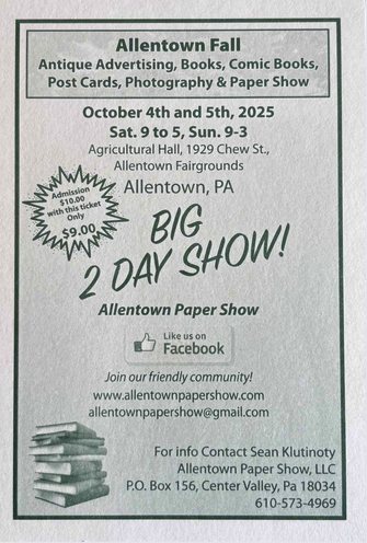 Allentown Paper Show