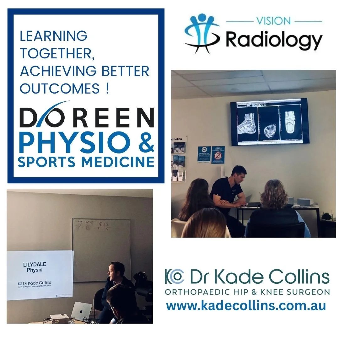 🚀 Double Professional Development Night at Doreen Physio &amp; Sports Medicine!

Tonight we had the privilege of learning and collaborating with two outstanding medical providers:

🔹 Vision Radiology hosted an in-service on MRI scans, helping us re