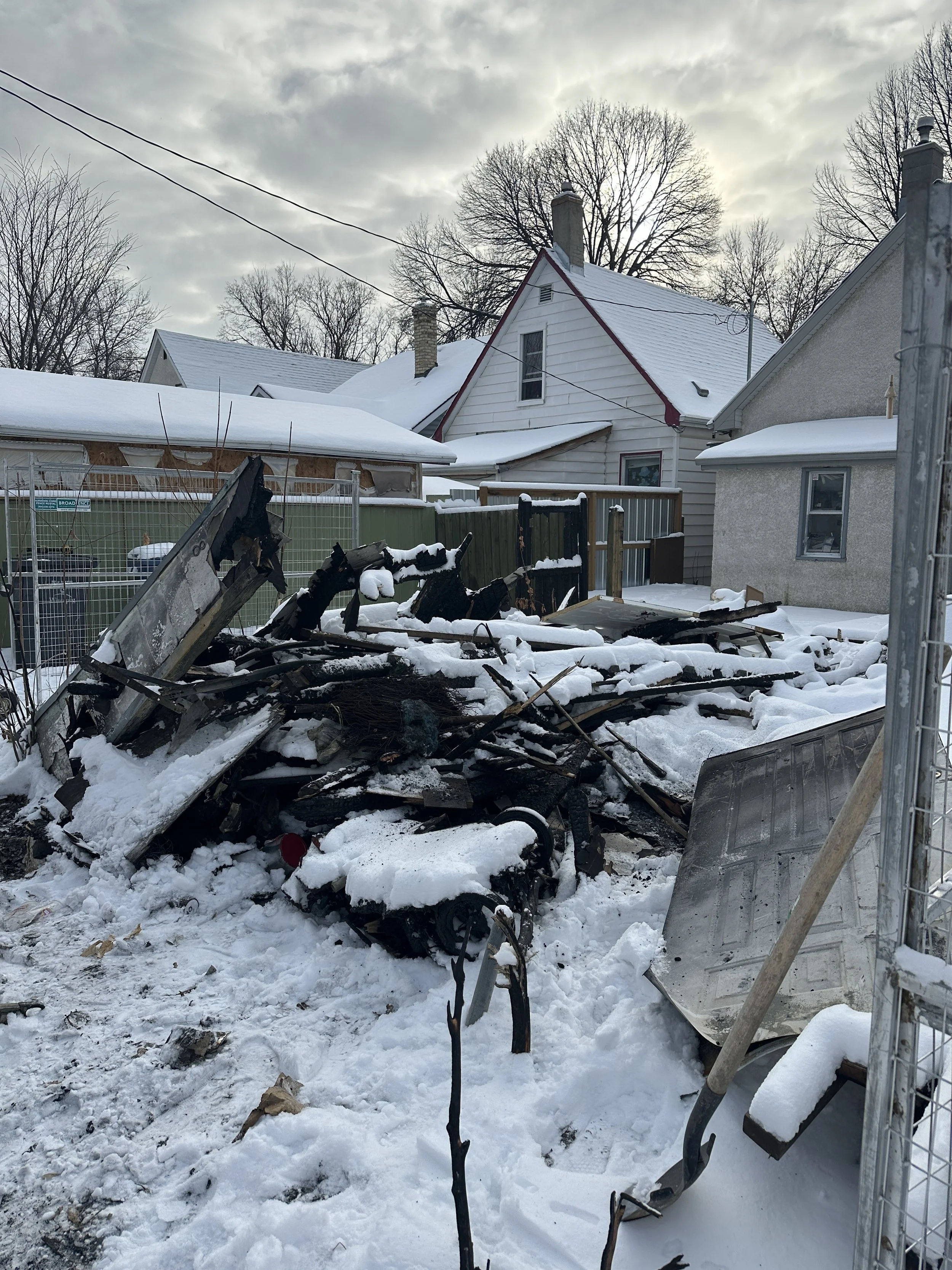 Before junk removal