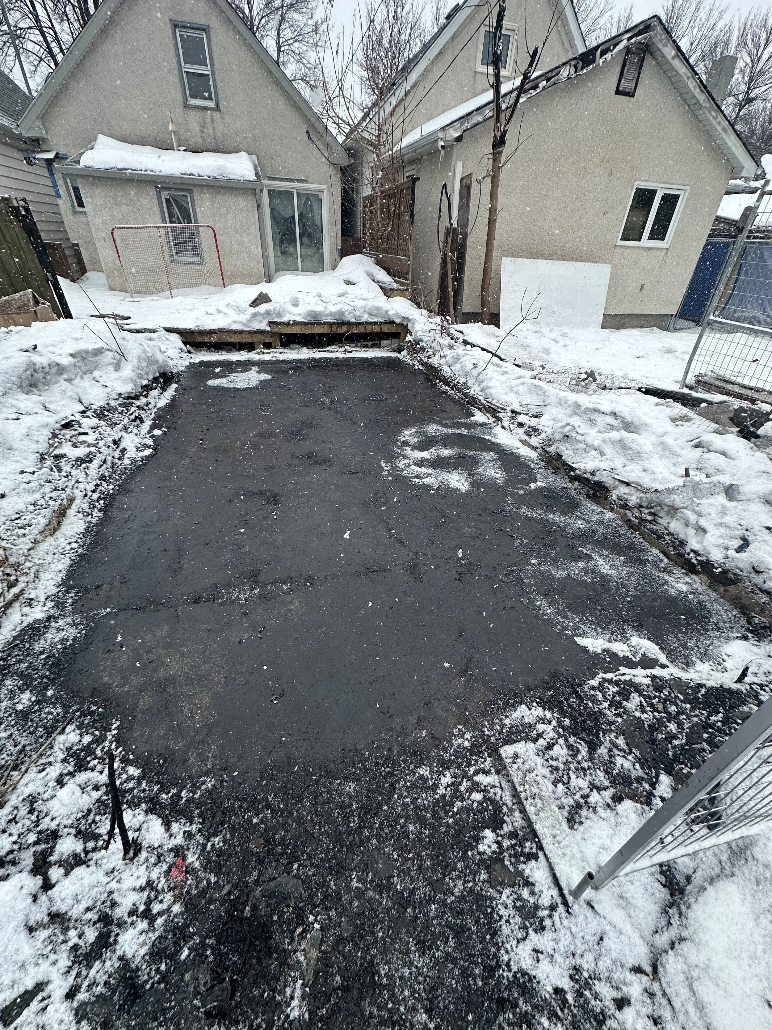 After junk removal