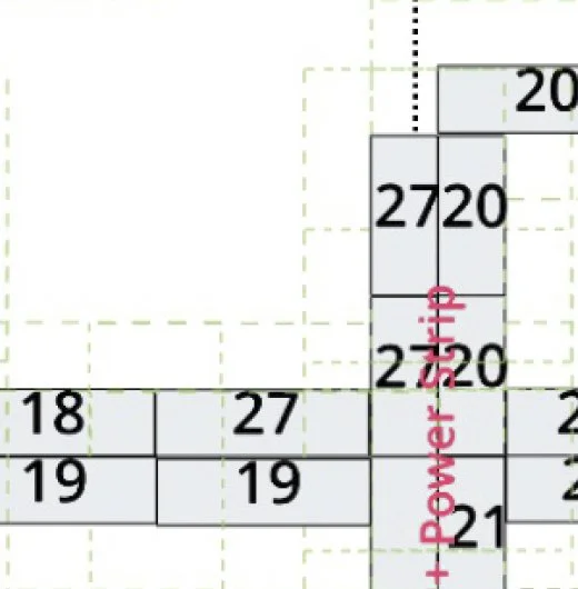 Booths with 3 Tables