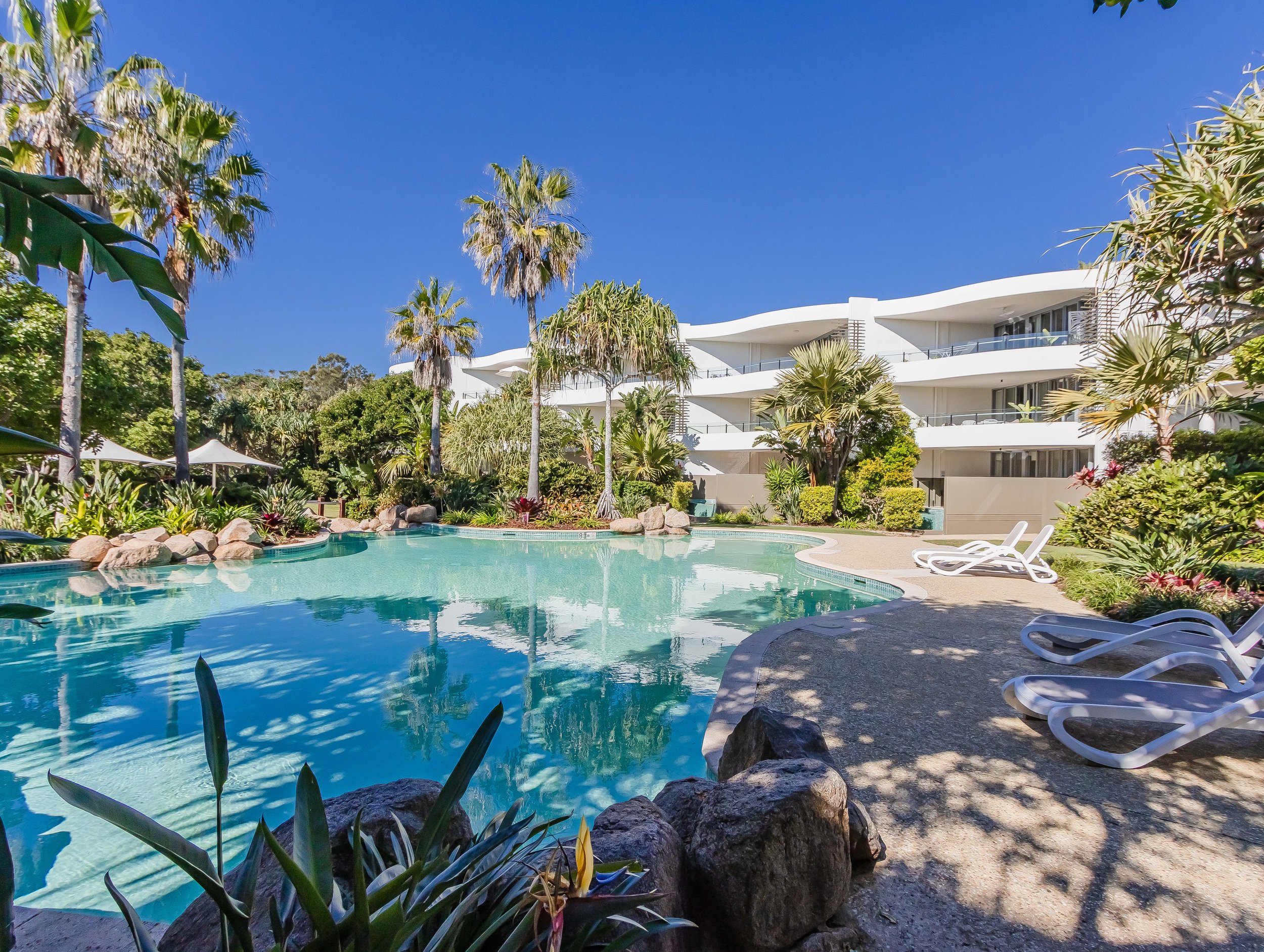 Cotton Beach Pool View