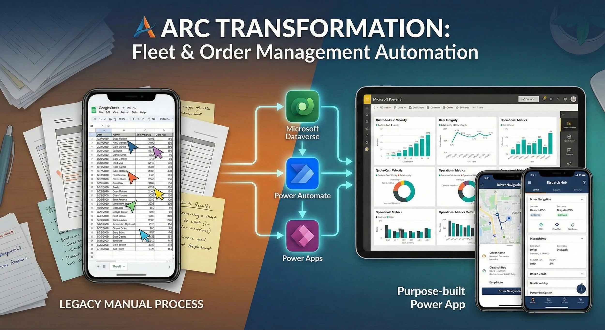 Fleet, Dispatch, &amp; Order Management Automation