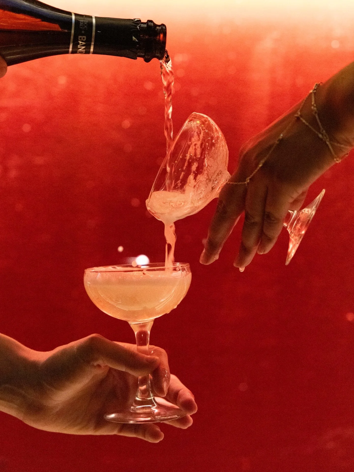 *The world falling apart*&hellip; Us over here like 🥂