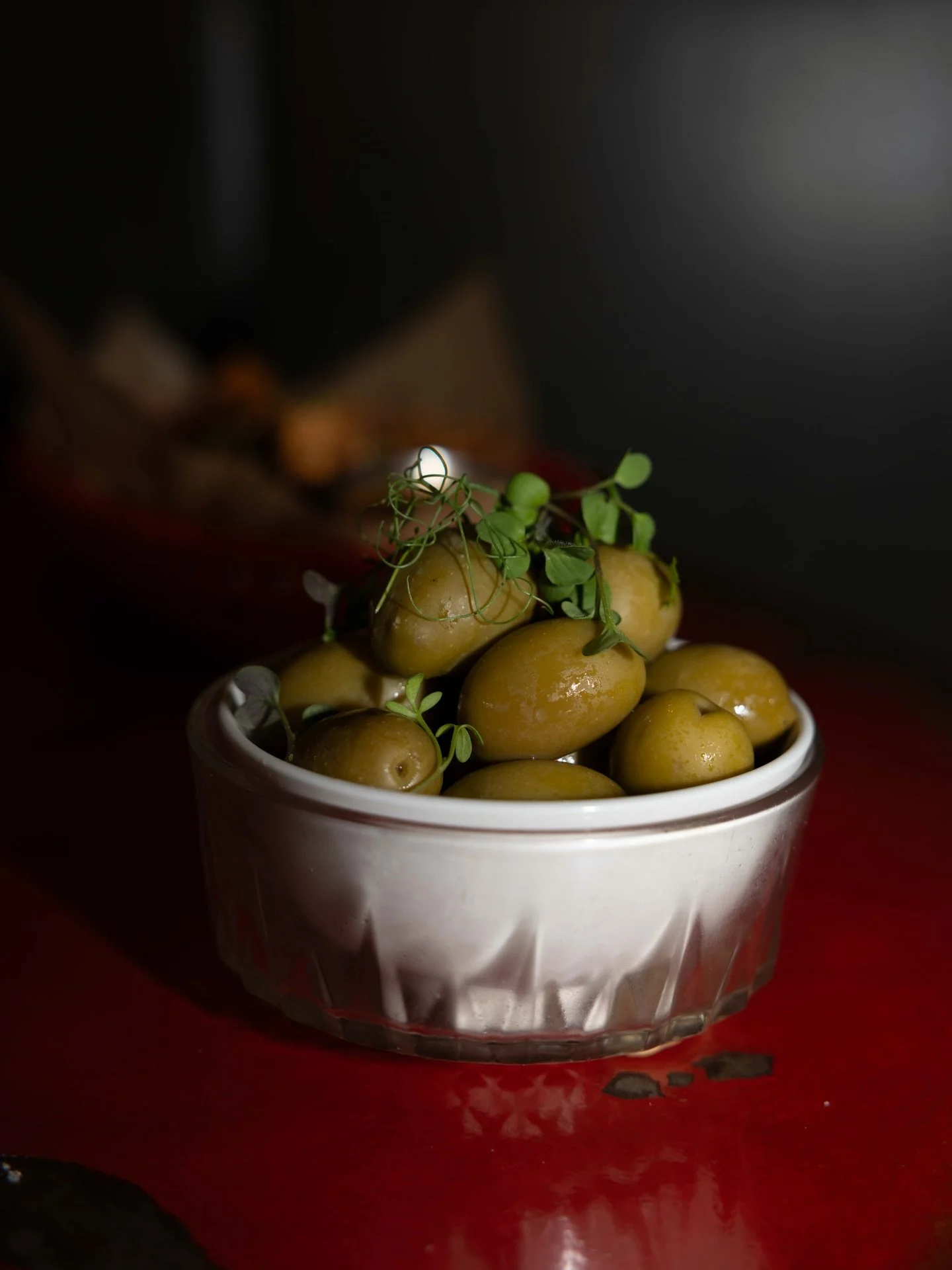 Our favourite way to start a night at Rita&rsquo;s. Our olives 🫒