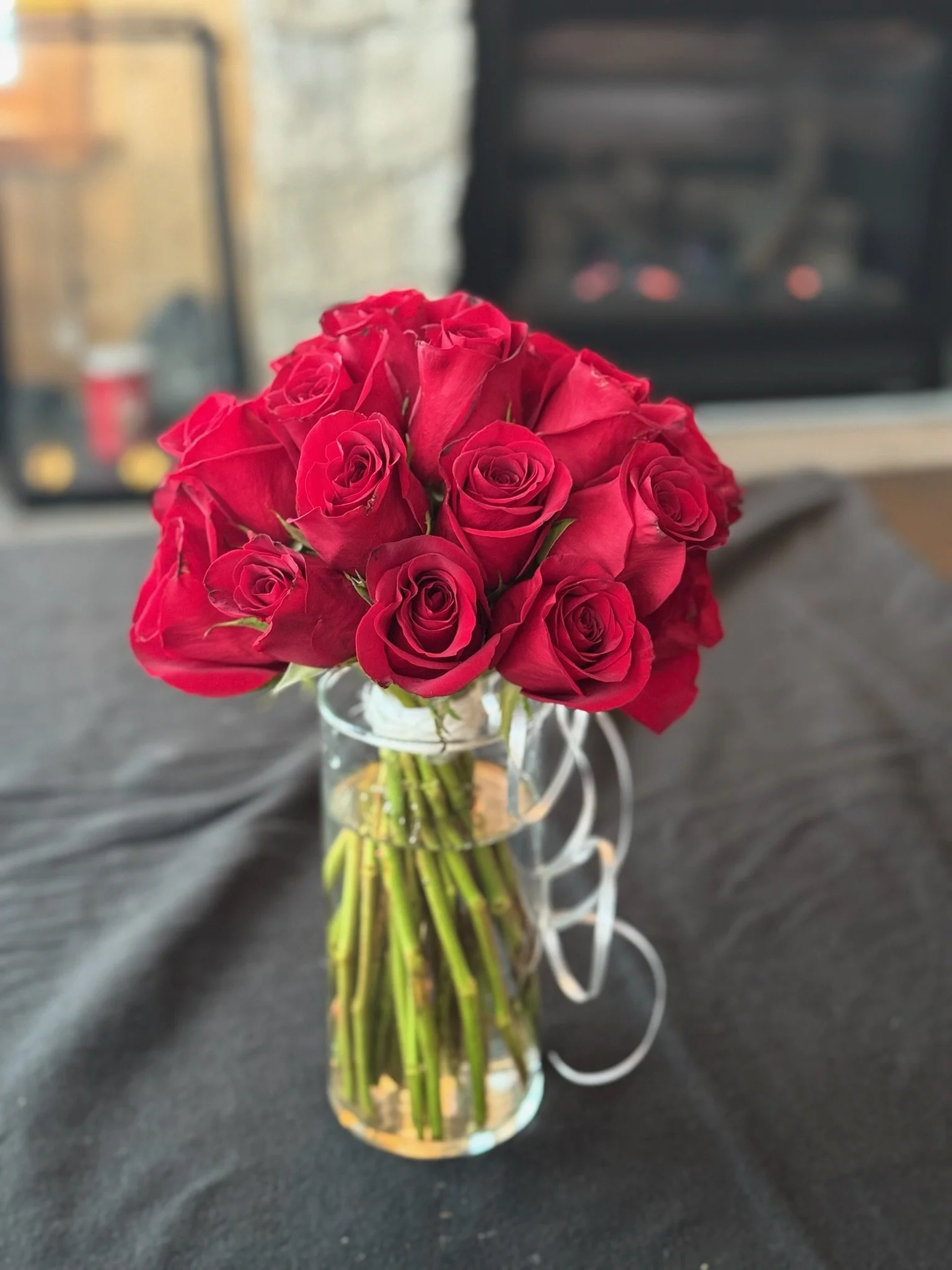 50-Stem Red Roses (Half of order)