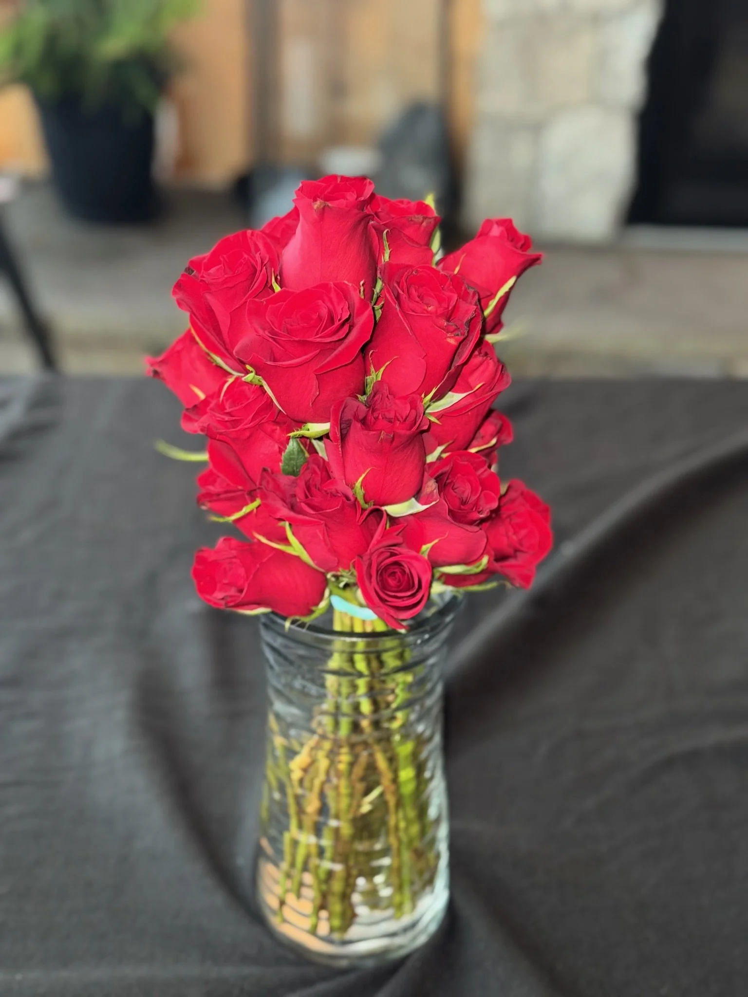 50-Stem Red Roses (Half of order)
