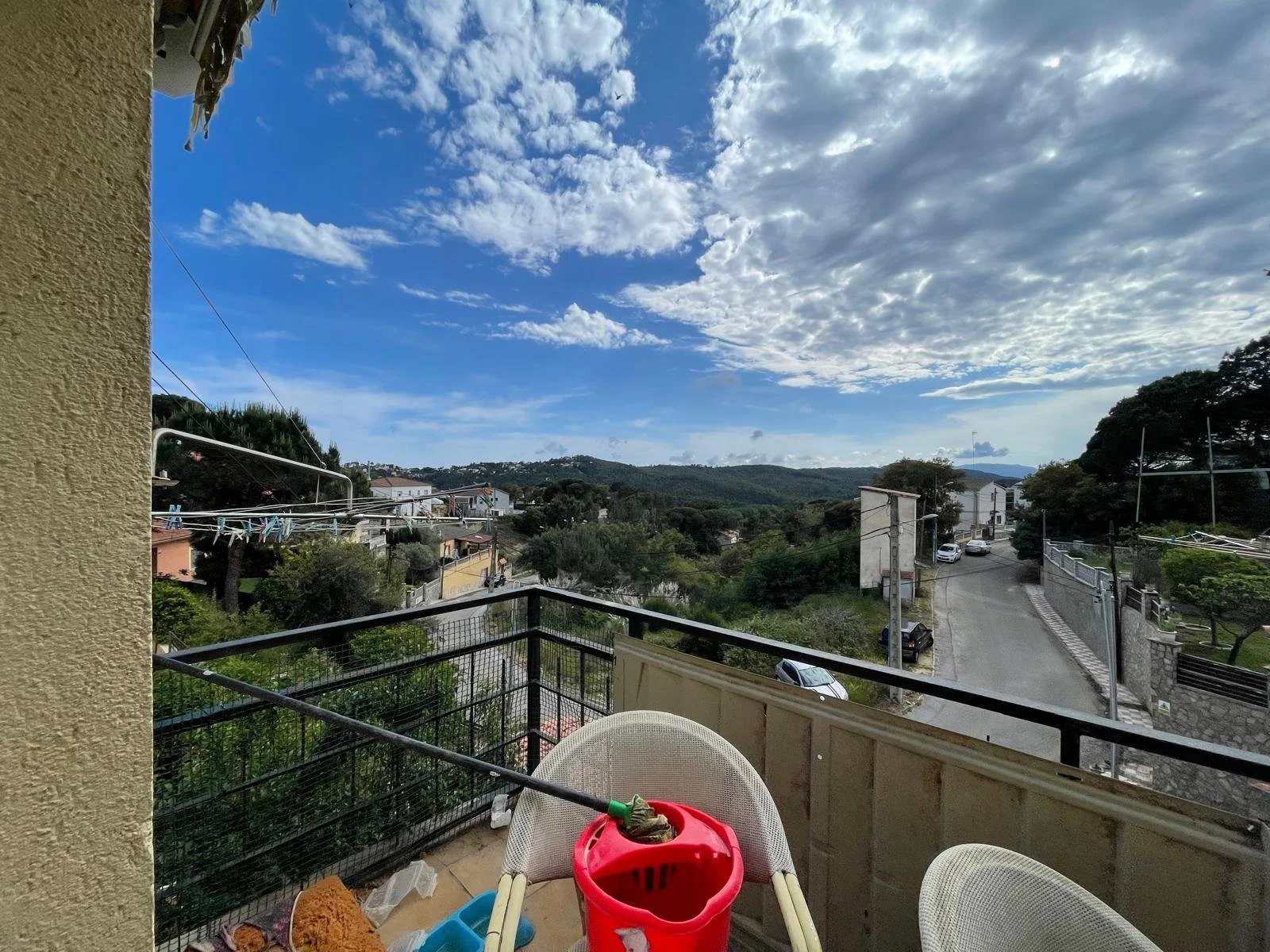 Vistas en la casa en Vidreres, Aiguaviva park, Lloret de mar, Girona.