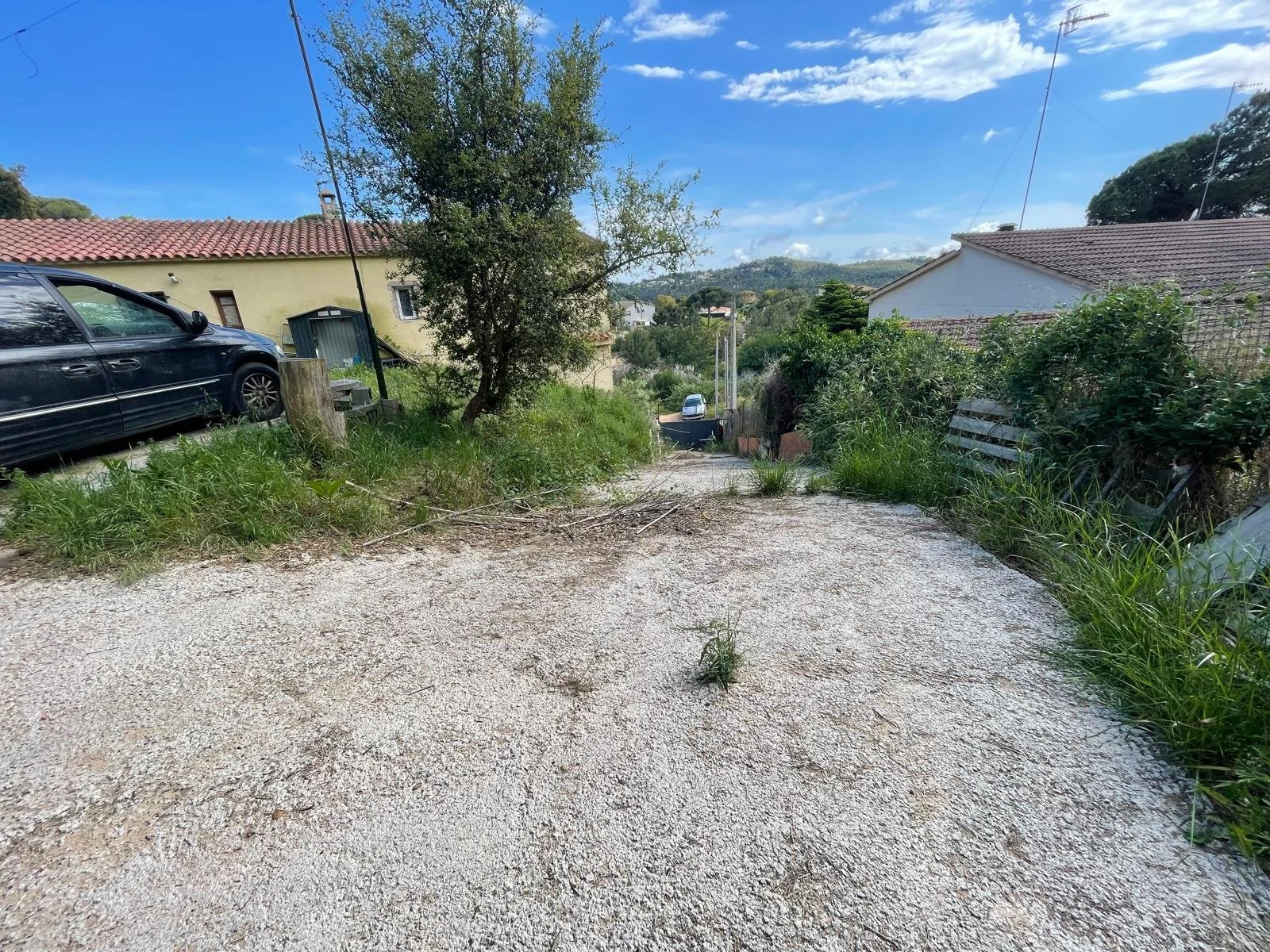 Parcela en casa de Girona.