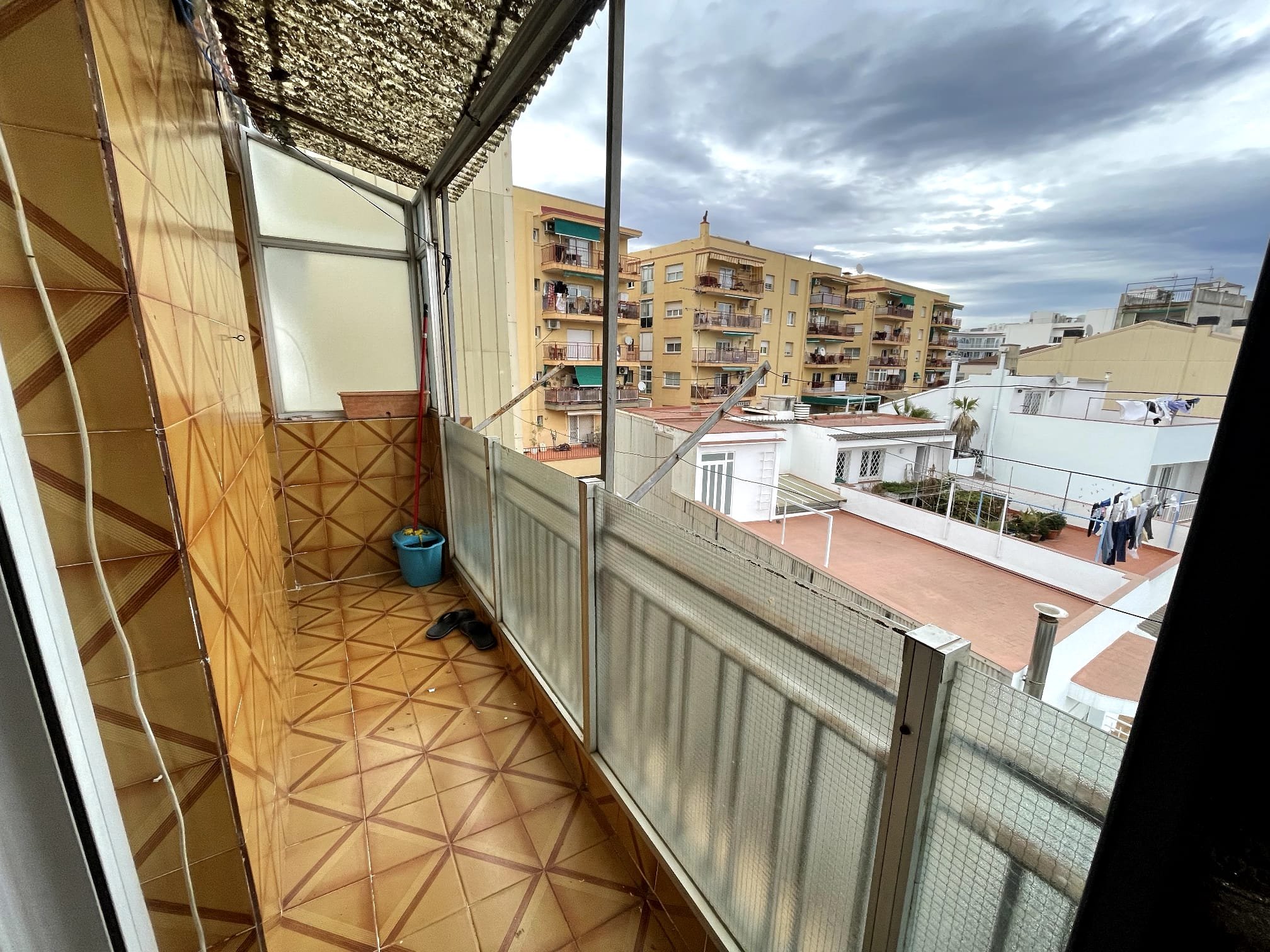 Balcón en el piso en Calella