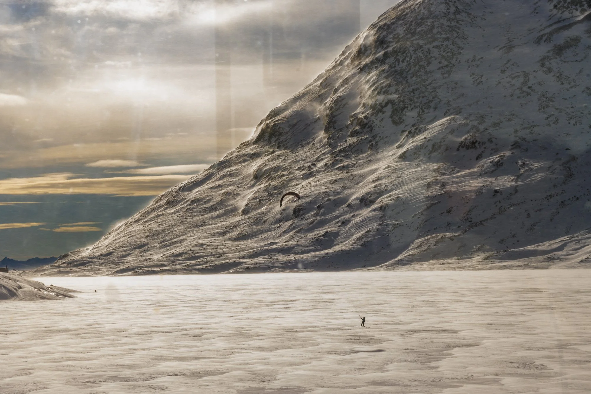 Power Kiting in the Alps