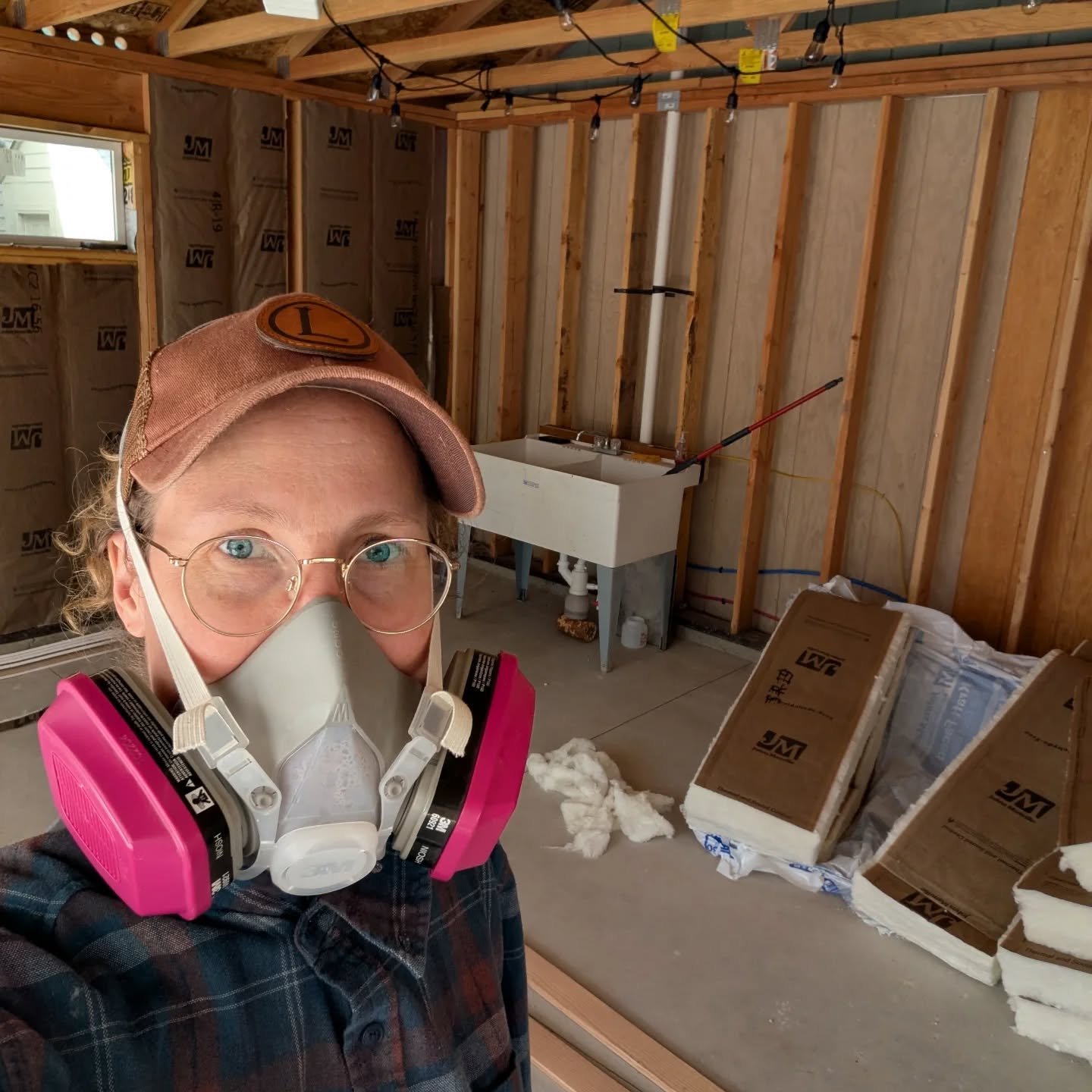 Studio update: Spring break brought major changes! Insulation is in and the Sheetrock is getting taped and mudded. Huge transformation underway! Can't wait for workshops and events this summer! 🎉 More updates to come.