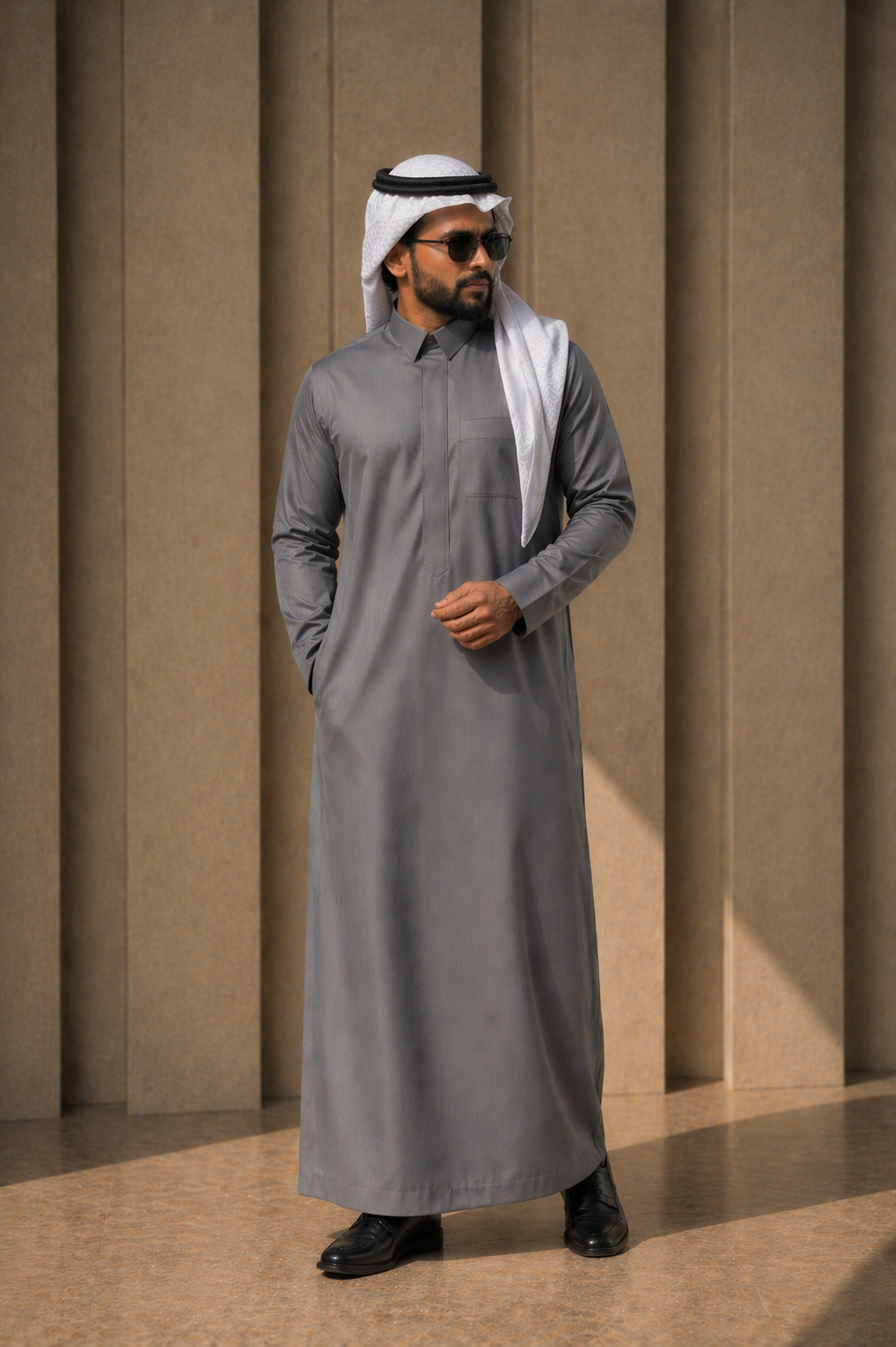 Waqār Thobe (Dark Grey)