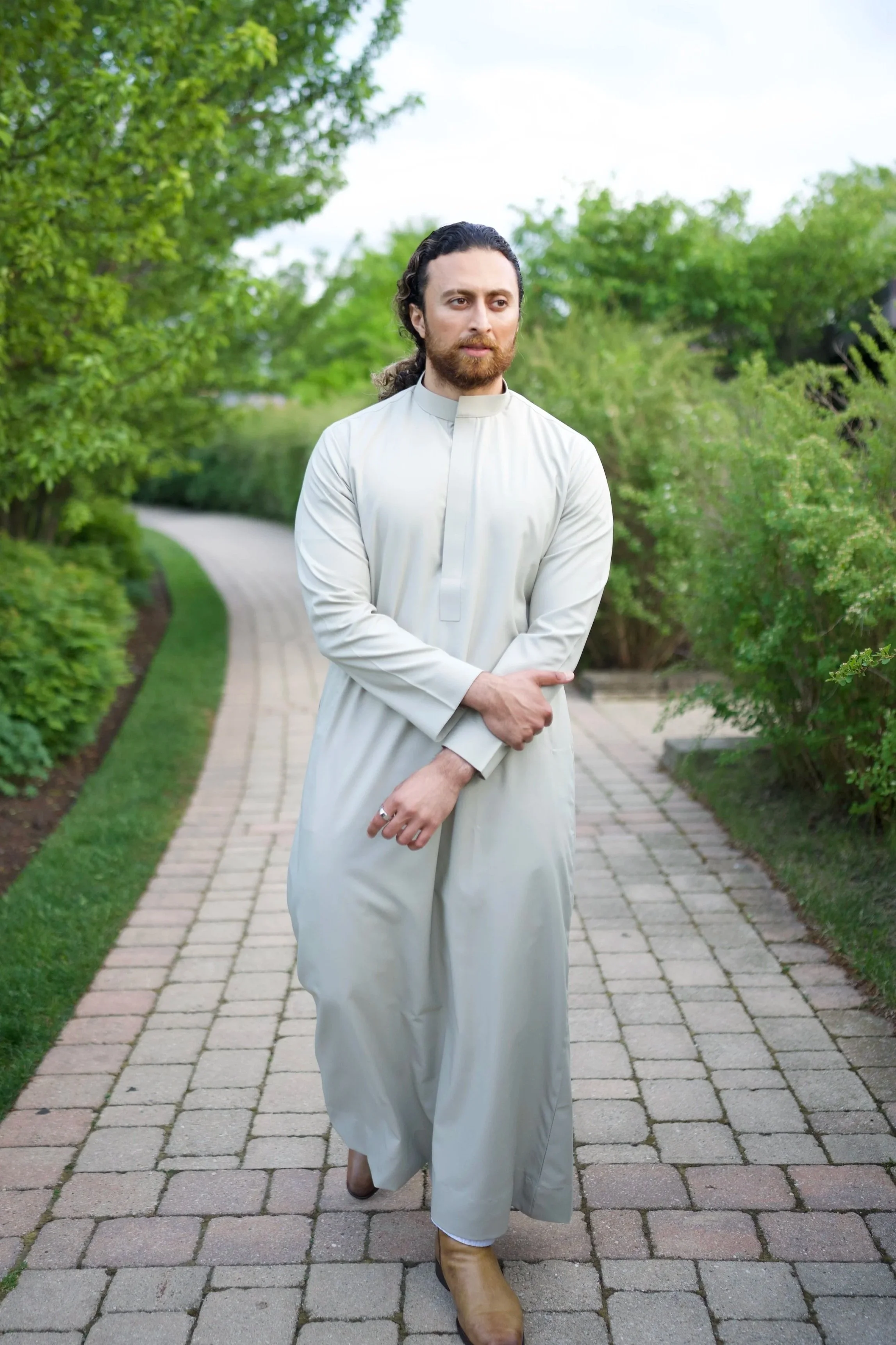 Ṣafā Thobe      (Soft Pista White)