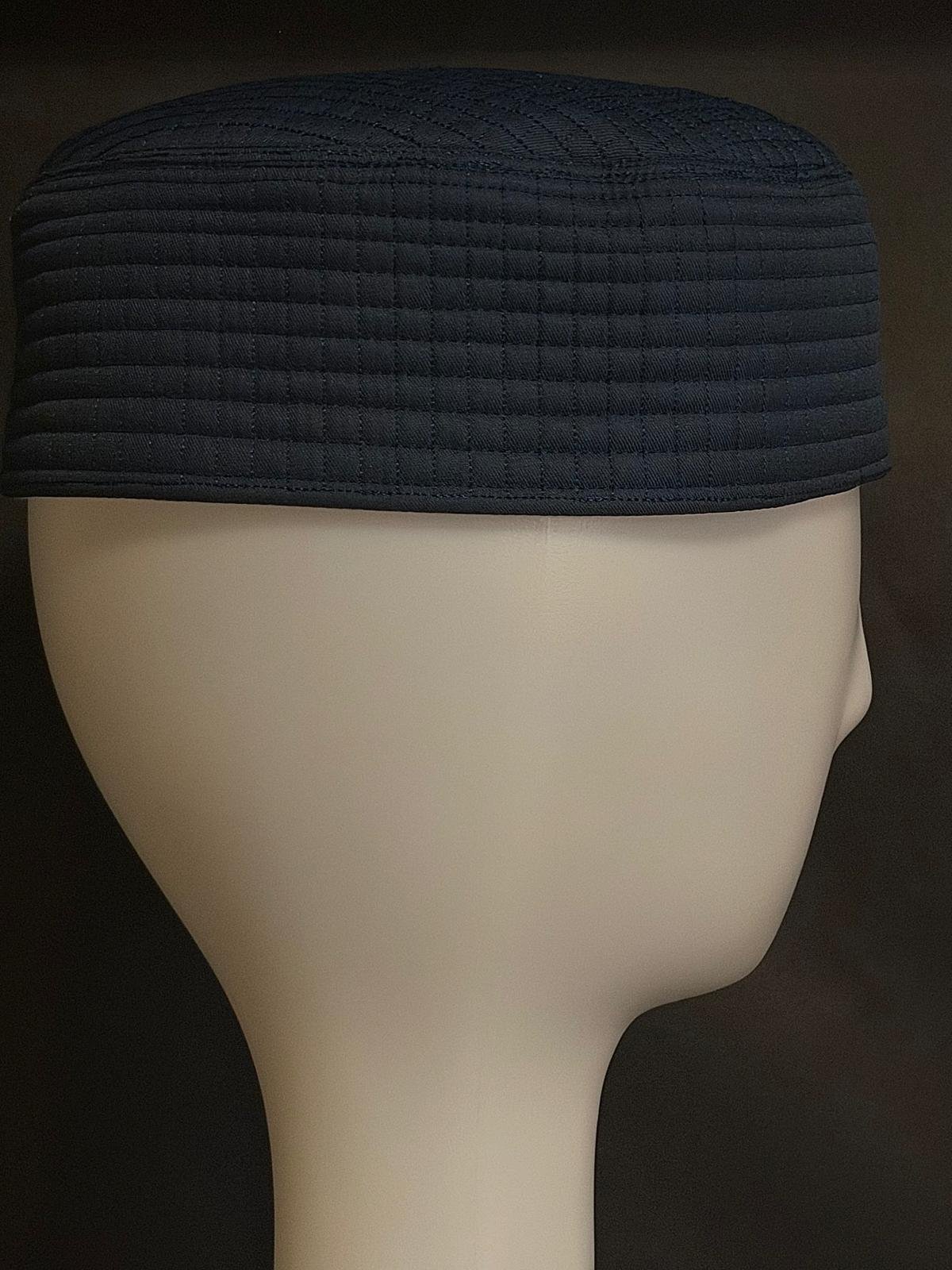 Reversible Blue & White Kufi