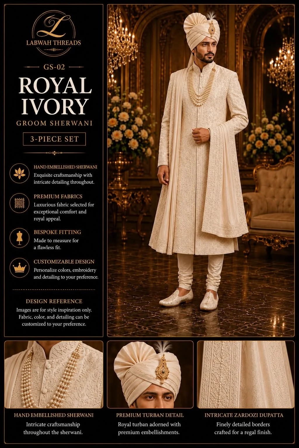 SHERWANI COLLECTION (GROOM)