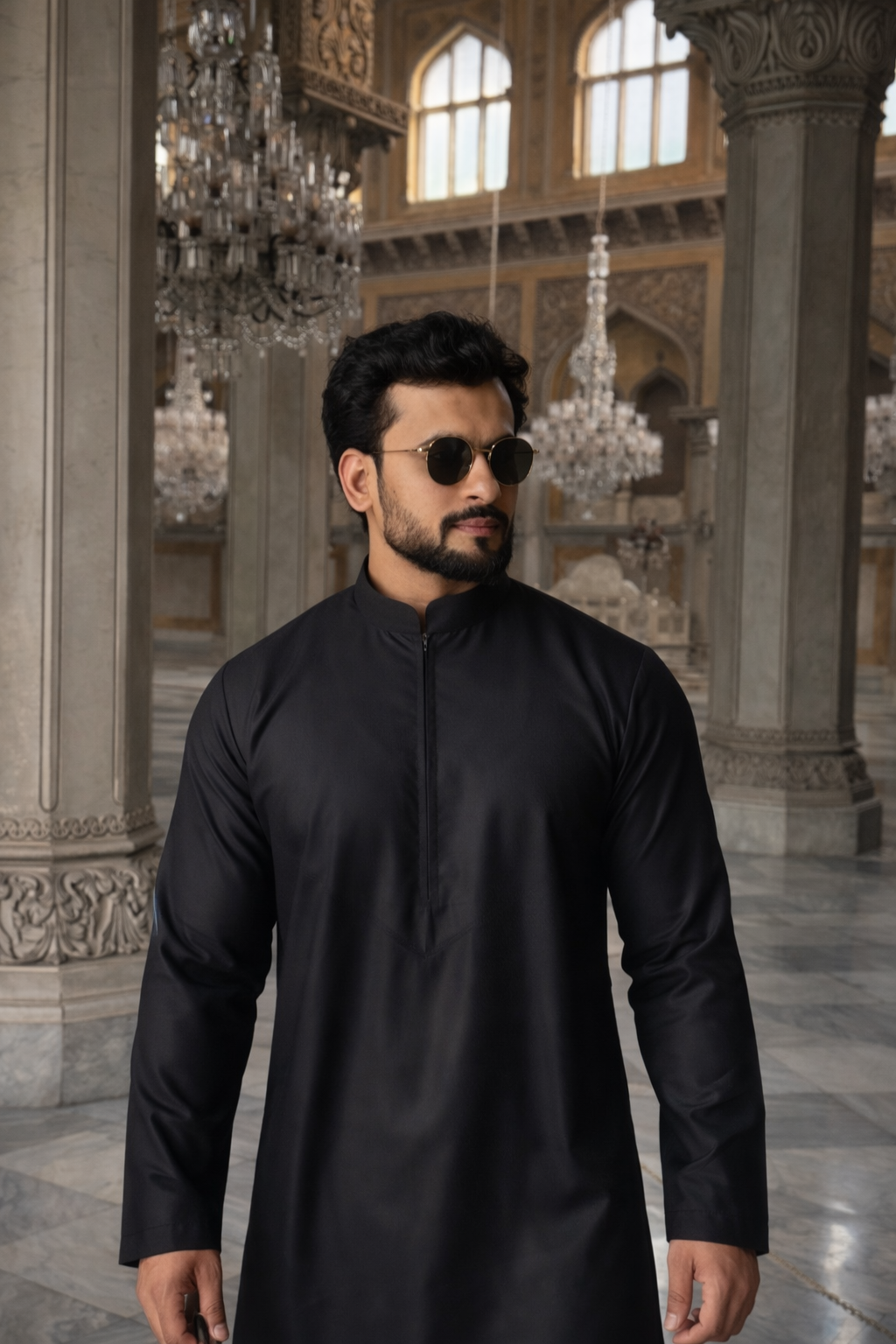 Sawad Al-Nukhbah Thobe (Black)