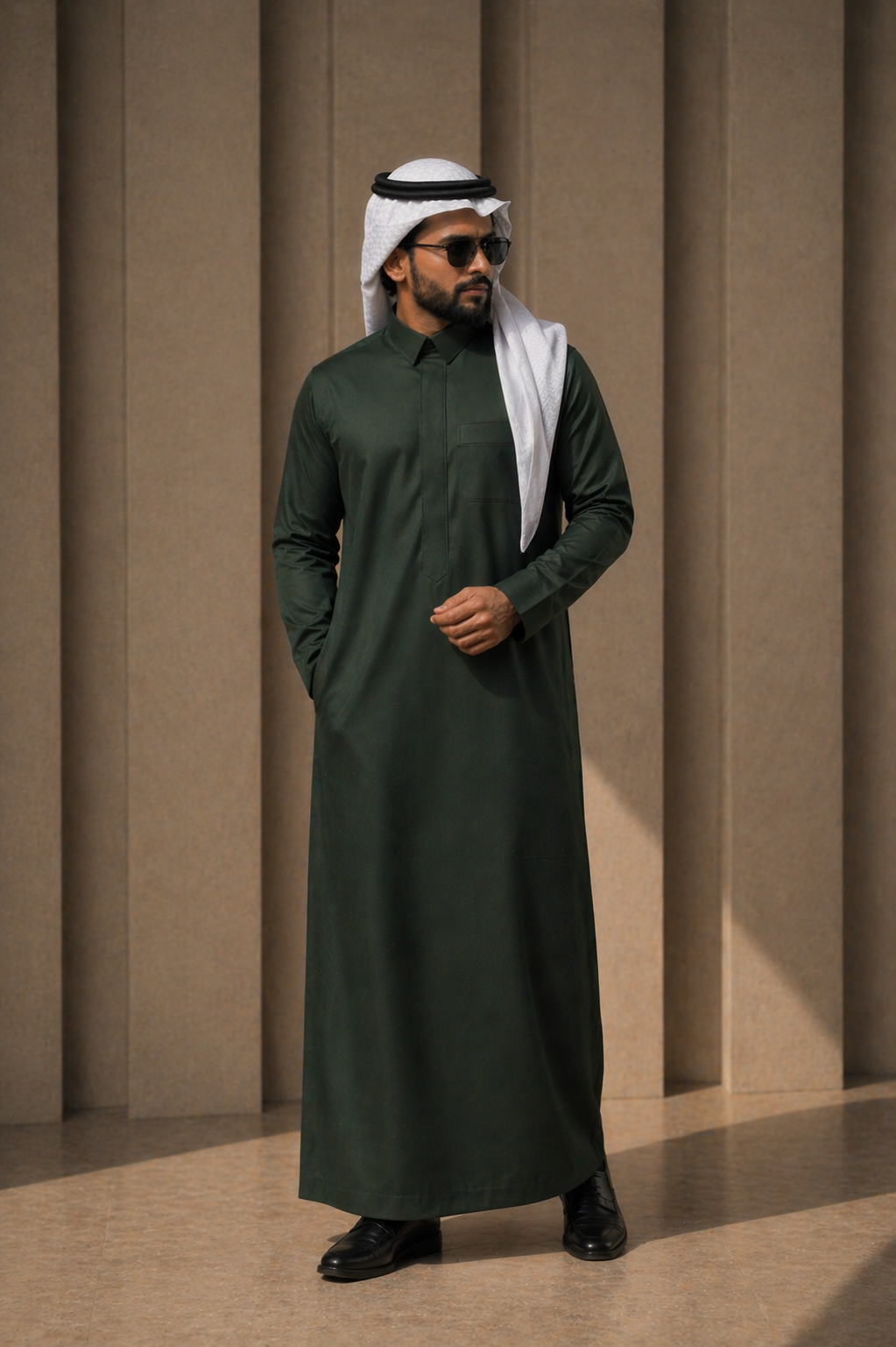 Malik Thobe (Bottle Green)