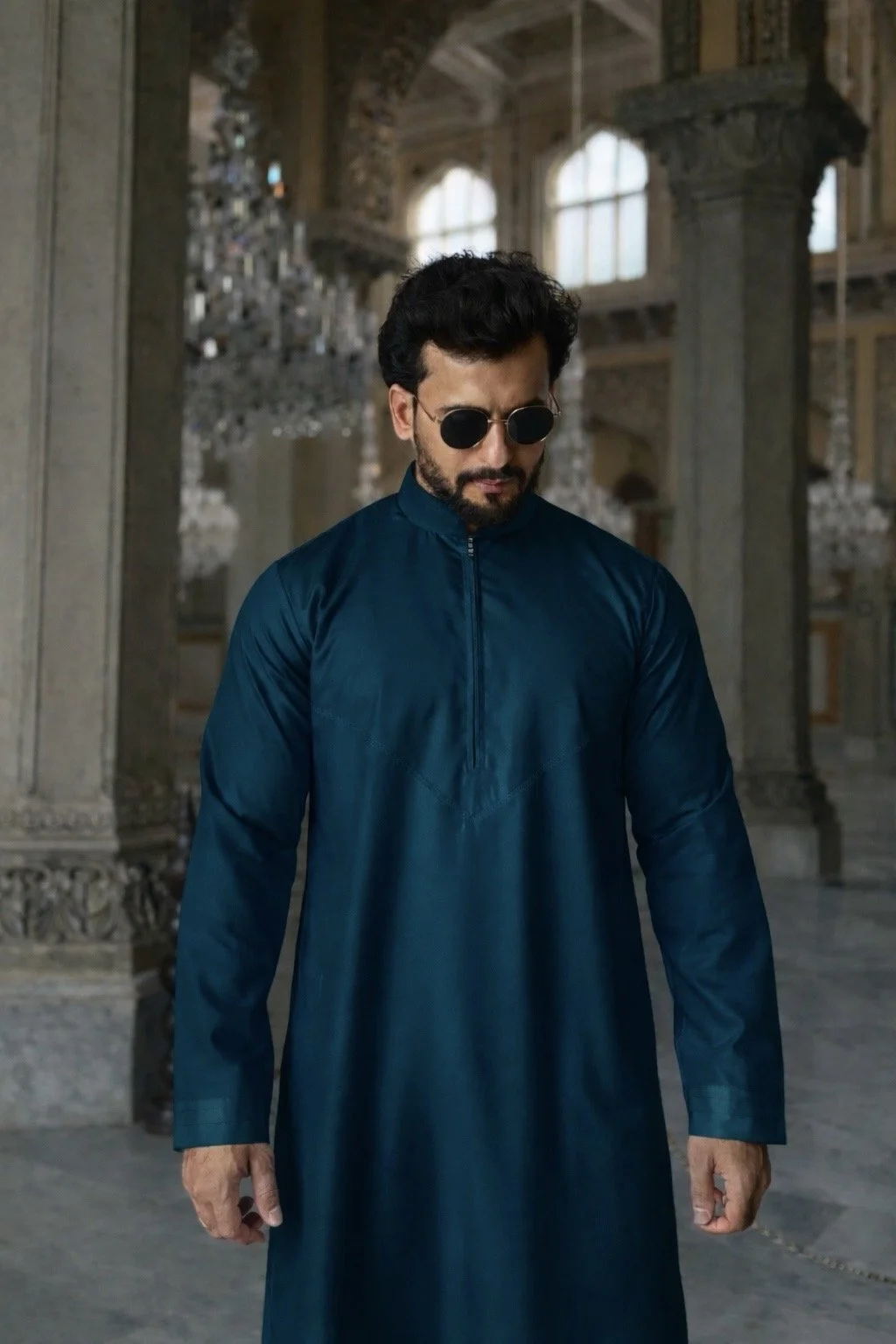 Zumarud Thobe (Teal)