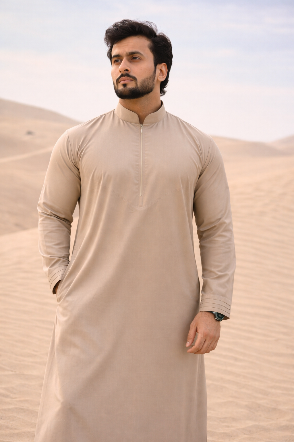 Al-Sahraah Thobe (gold)